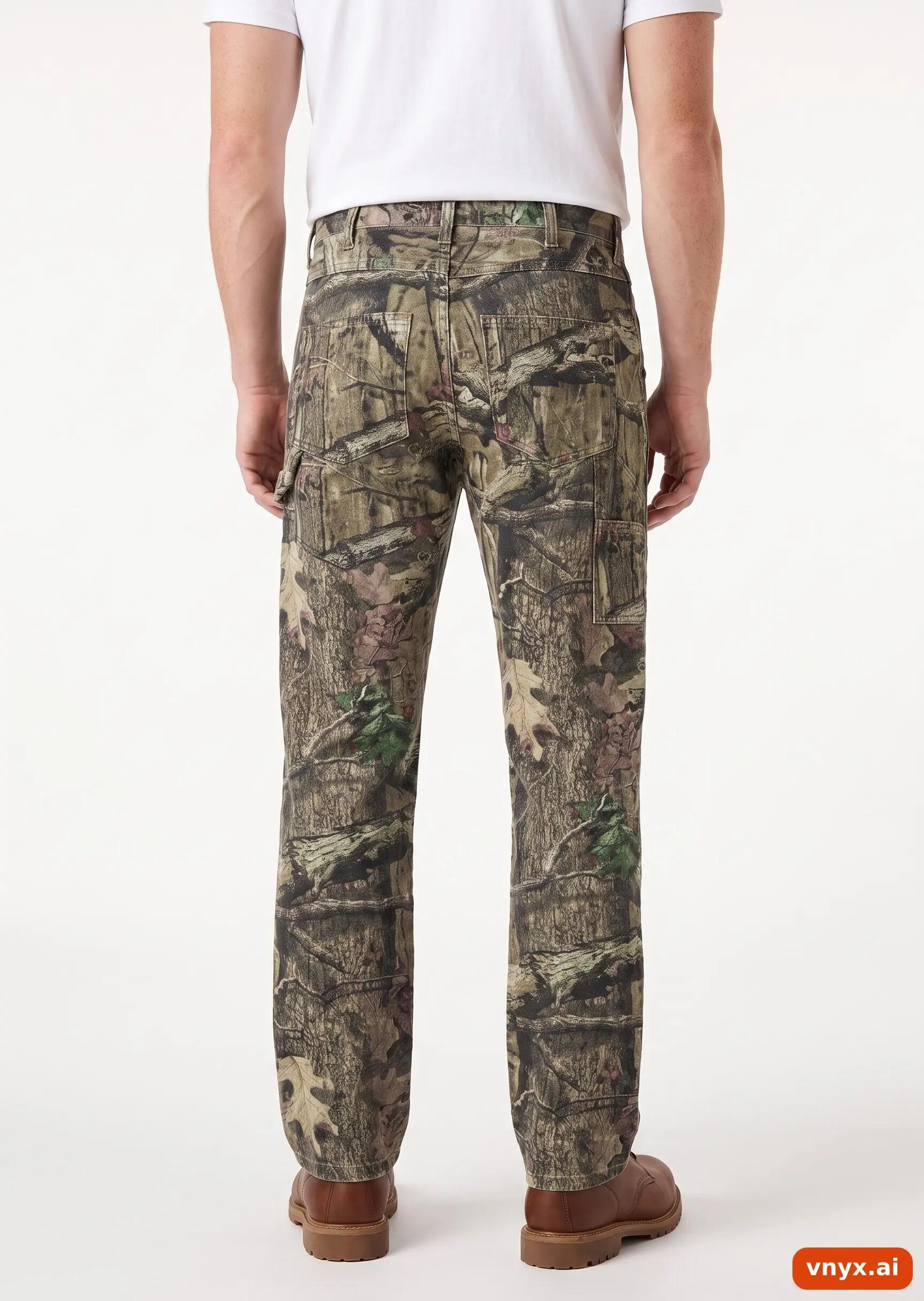 Second Life - Vintage Mossy Oak Camouflage Jeans Men W28 30 2/5