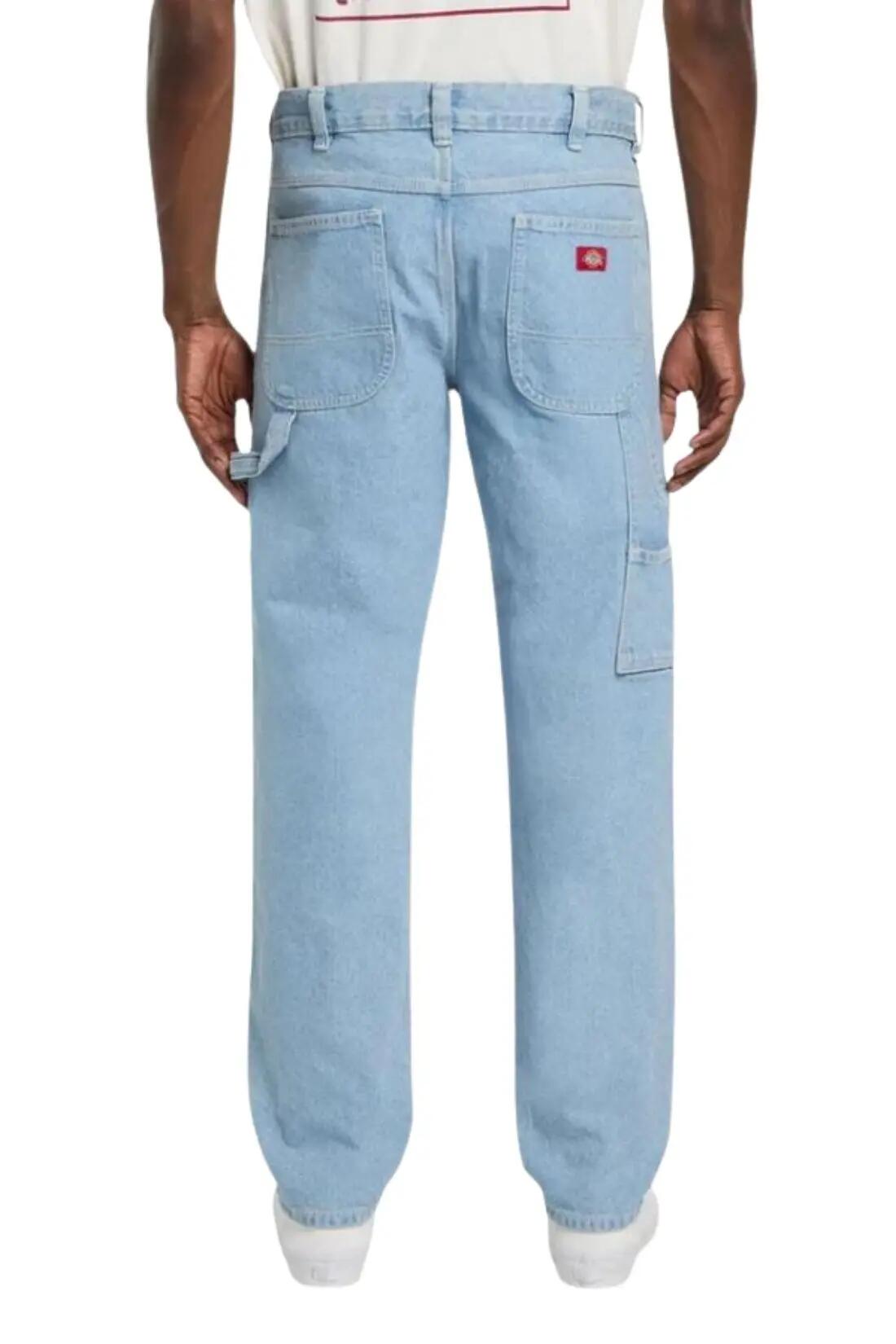 Pánske - džínsy - regular tapered - 993 Carpenter - svetlomodré 3/4