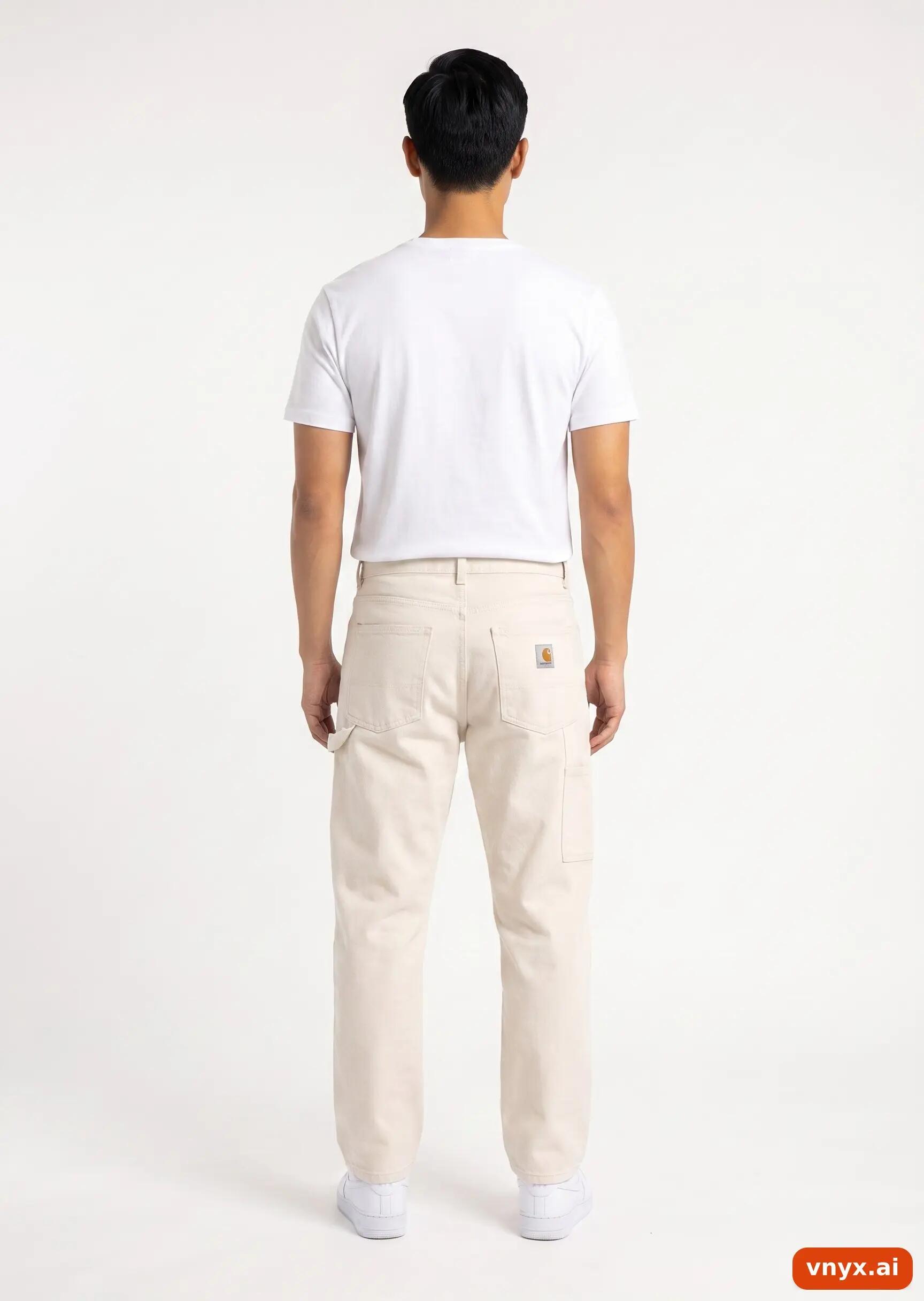 Second Life - Vintage Carhartt Off White Jeans Men 33 28 4/5