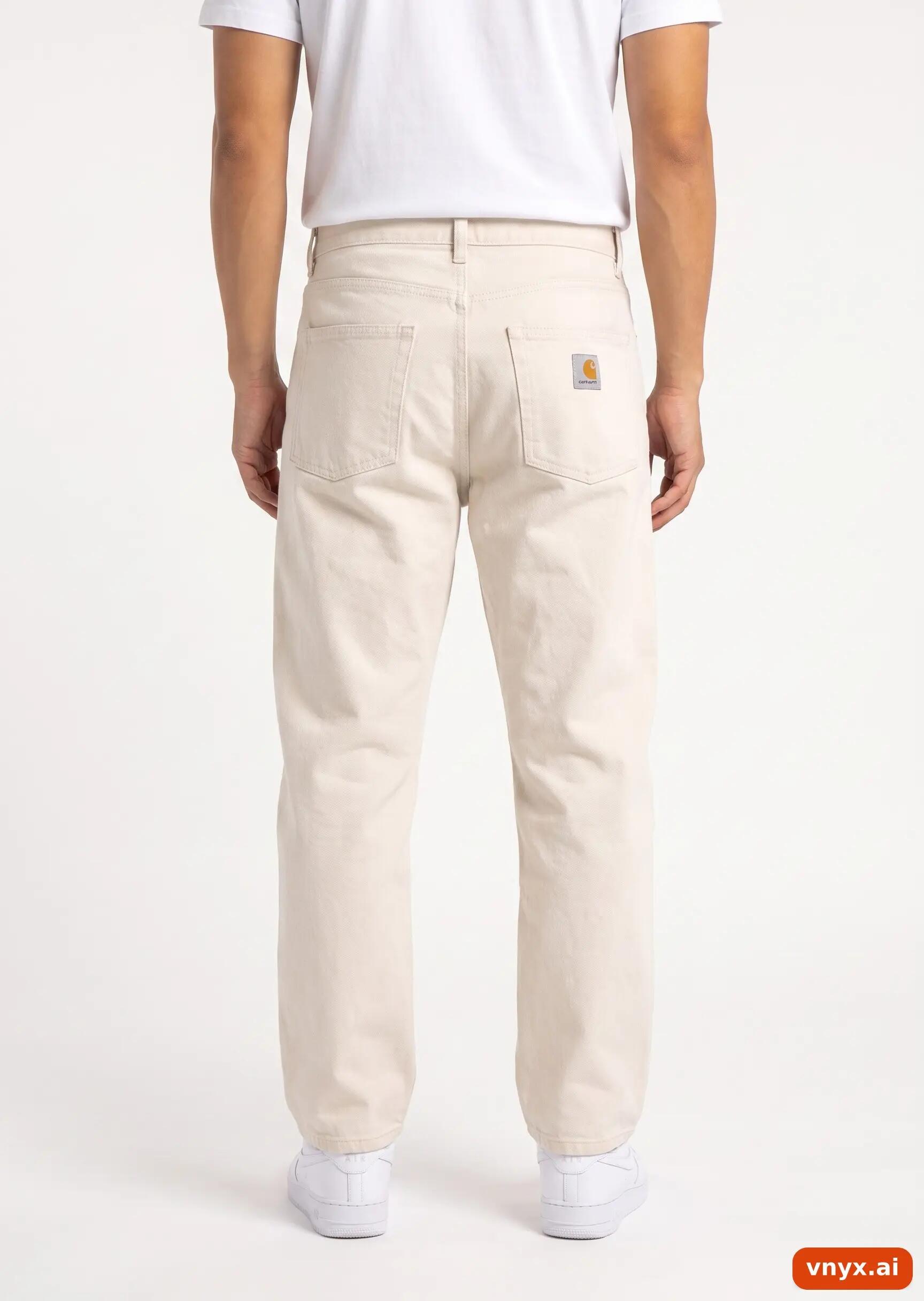 Second Life - Vintage Carhartt Off White Jeans Men 33 28 2/5
