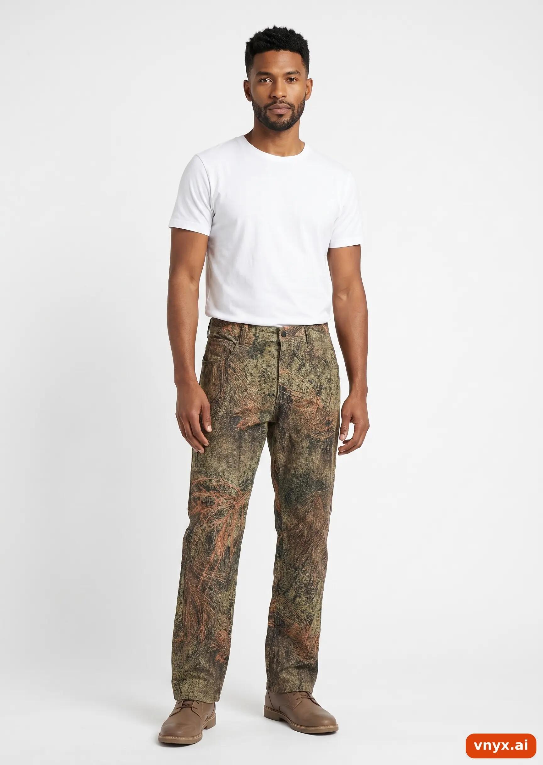 Second Life - Vintage Mossy Oak Camouflage Trousers Men 36 34 3/5