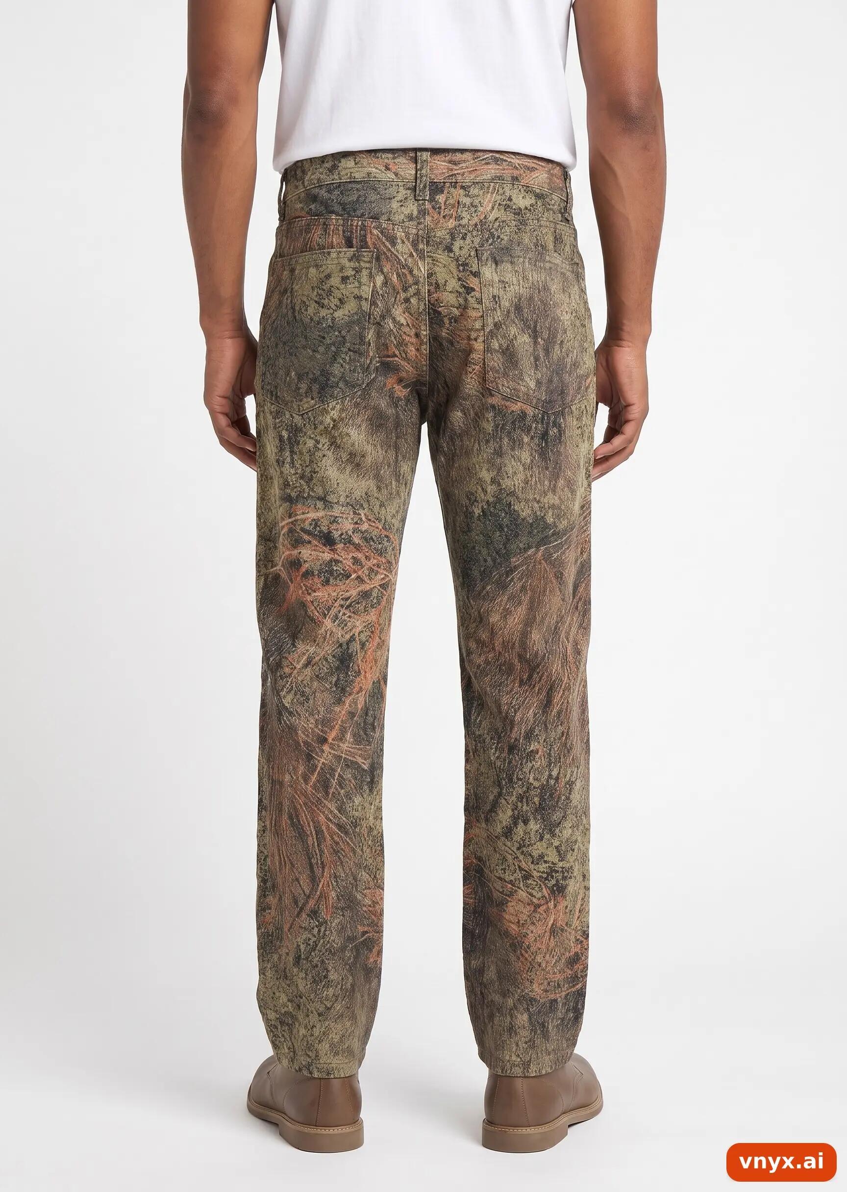 Second Life - Vintage Mossy Oak Camouflage Trousers Men 36 34 2/5