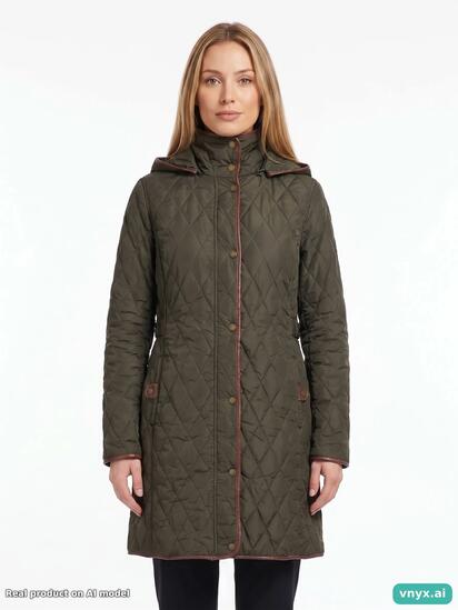 Second Life - Vintage LAUREN Olive Outdoor Jacket Women XS