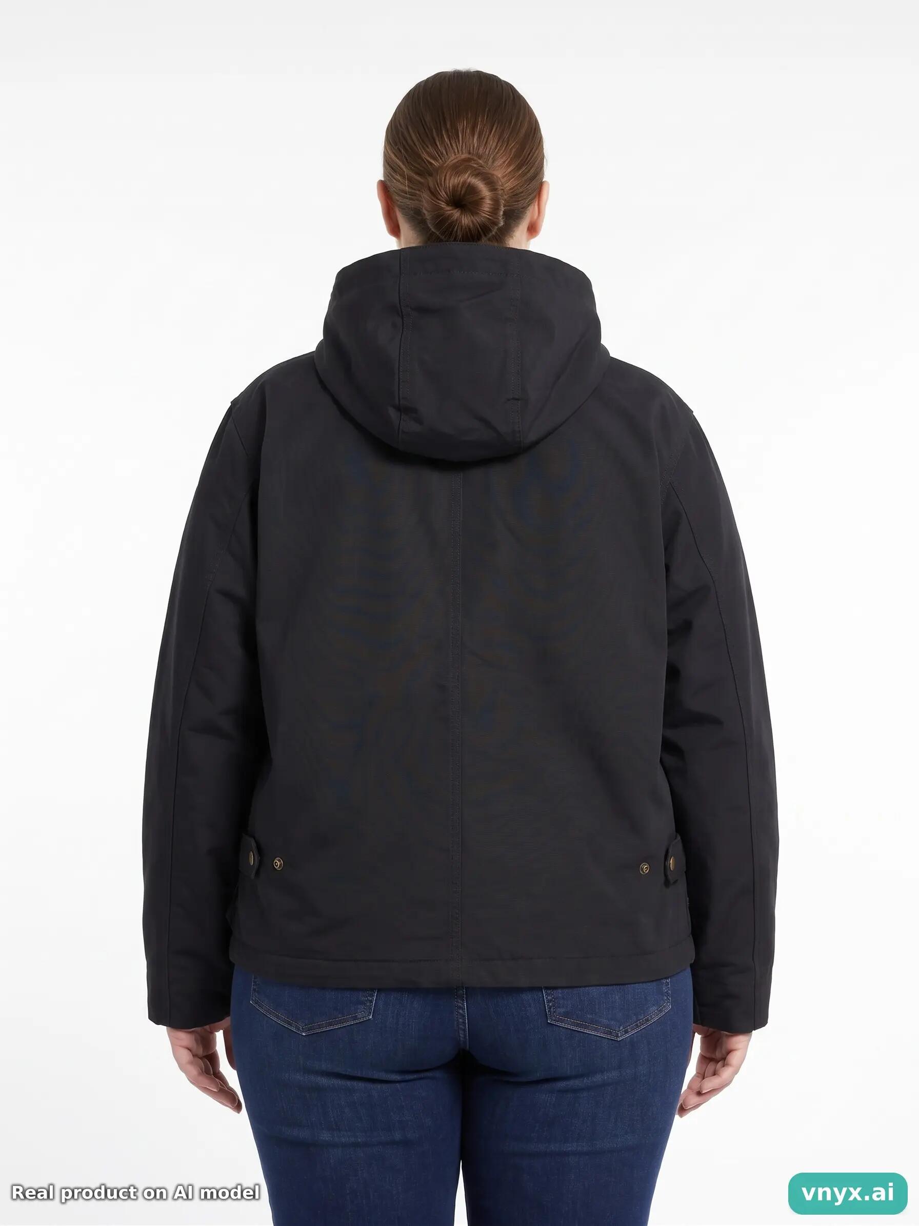 Second Life - Carhartt Jacket in Black size XL Outdoor Jacket 2/5