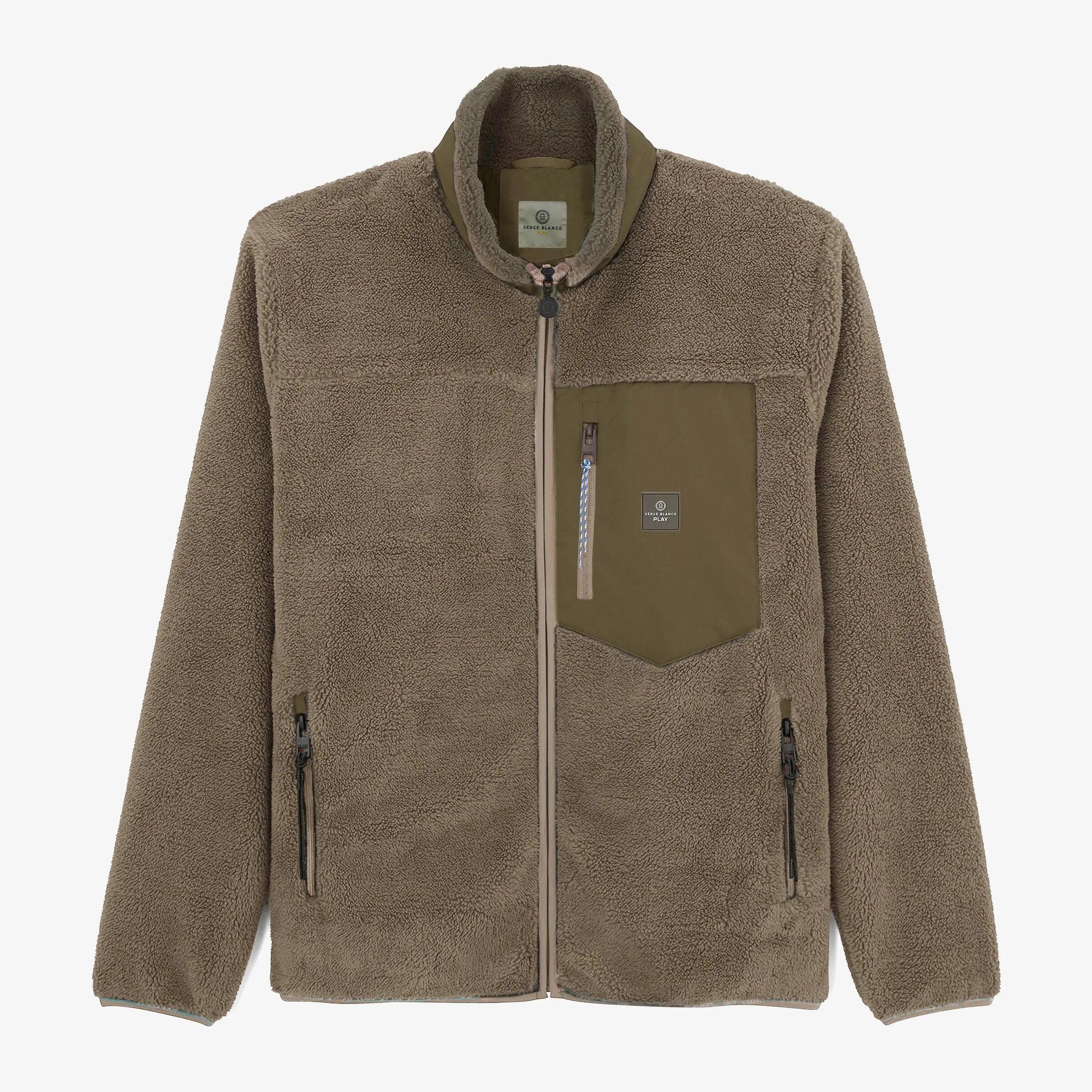 Veste polaire sherpa cachemire Toronto SBPLAY 1/4