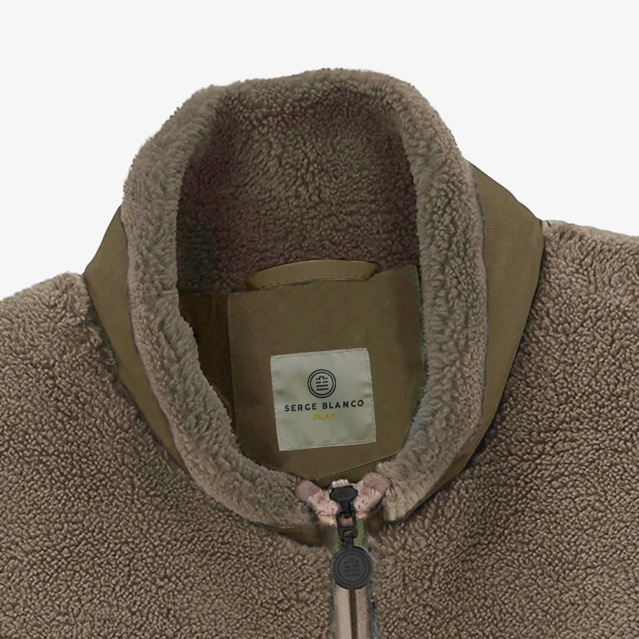 Veste polaire sherpa cachemire Toronto SBPLAY 3/4