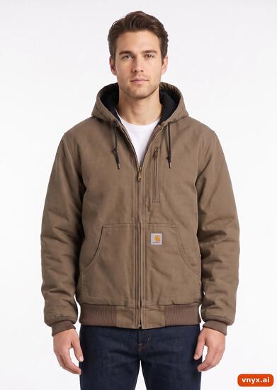 Second Life - Vintage Carhartt Tan Outdoor Jacket Men S
