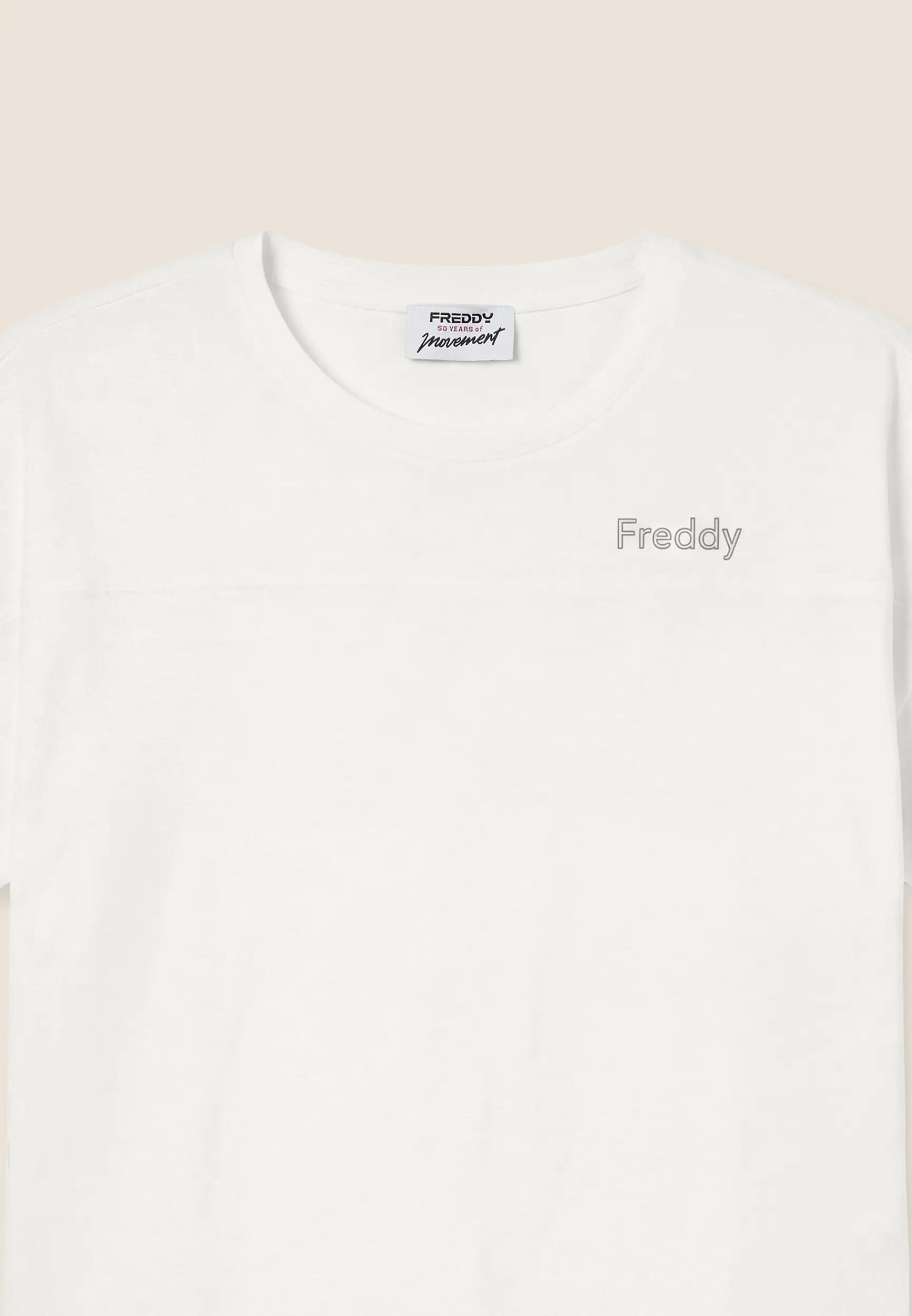 T-shirt boxy cropped da donna girocollo 6/6