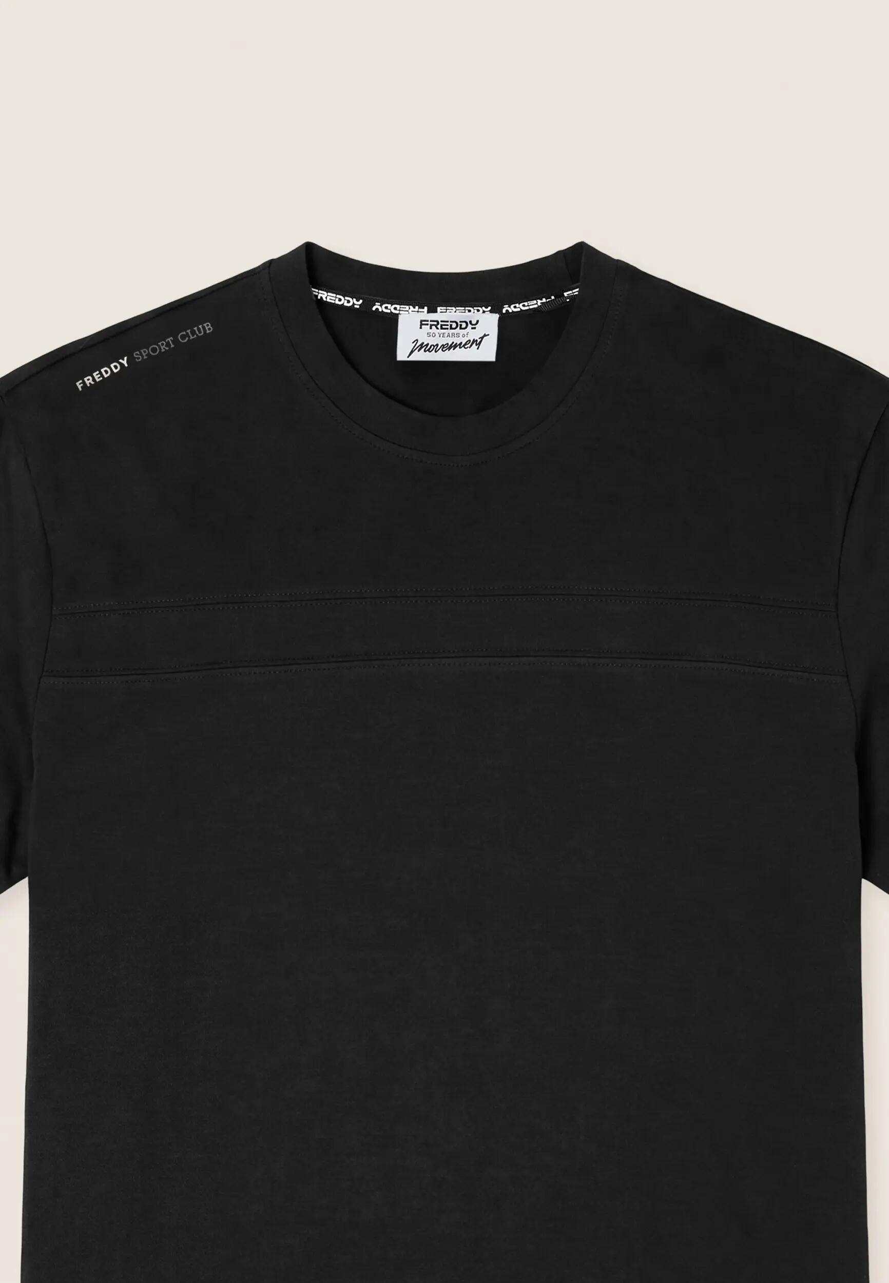 T-shirt à manches courtes pour hommes avec coutures sur la poitrine 3/3