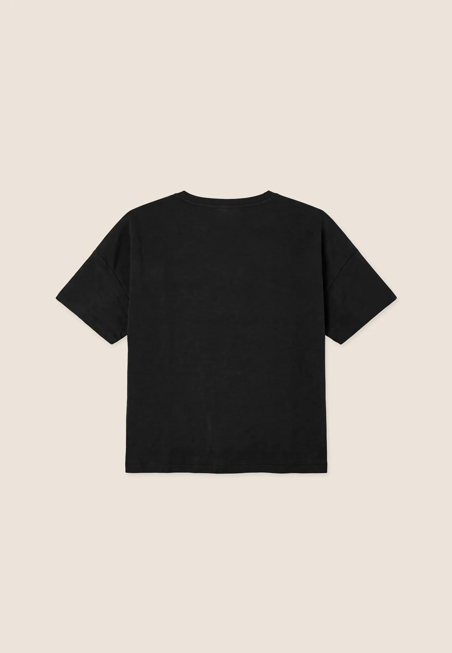 T-shirt boxy cropped da donna girocollo 2/3