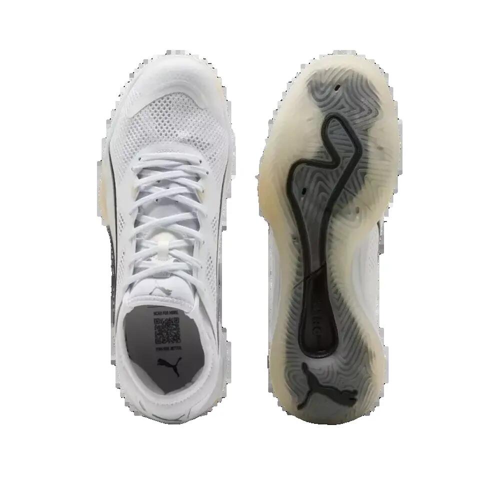 Chaussures de handball PUMA Eliminate NITRO SQD 4 Blanc/Noir 5/6