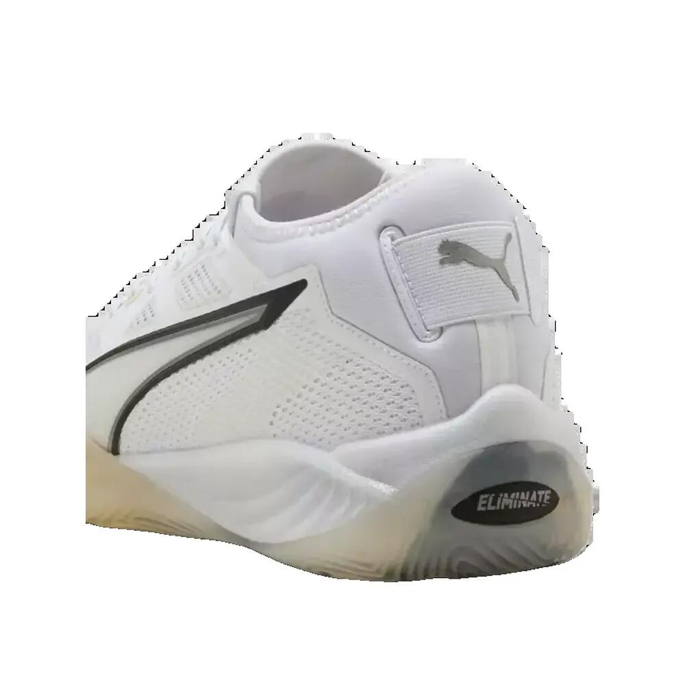 Chaussures de handball PUMA Eliminate NITRO SQD 4 Blanc/Noir 3/6