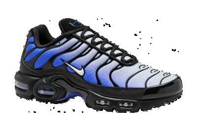 Heren - sportschoenen - sneakers - nike air max plus - zwart/saffier/wit
