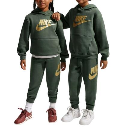 Nike - Kinder Trainingspak Capuchon Club Fleece, Groen