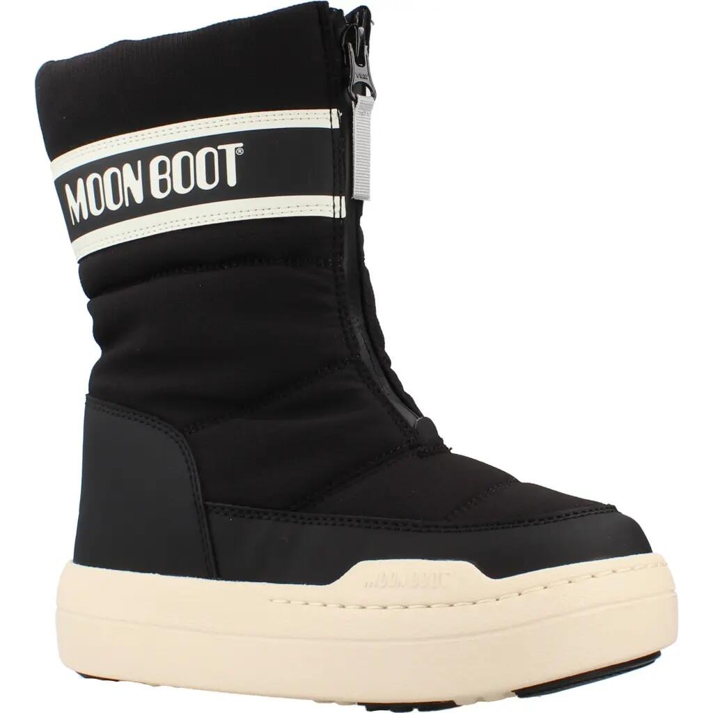 Buty MOON BOOT JR PARK ZIP HIGH WP 34400800 001 Czarny 5/5