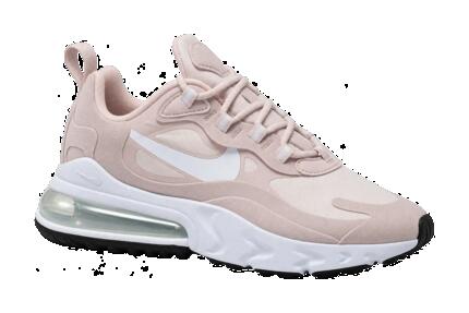 Baskets femme basses Nike Air Max 270 React - Rose