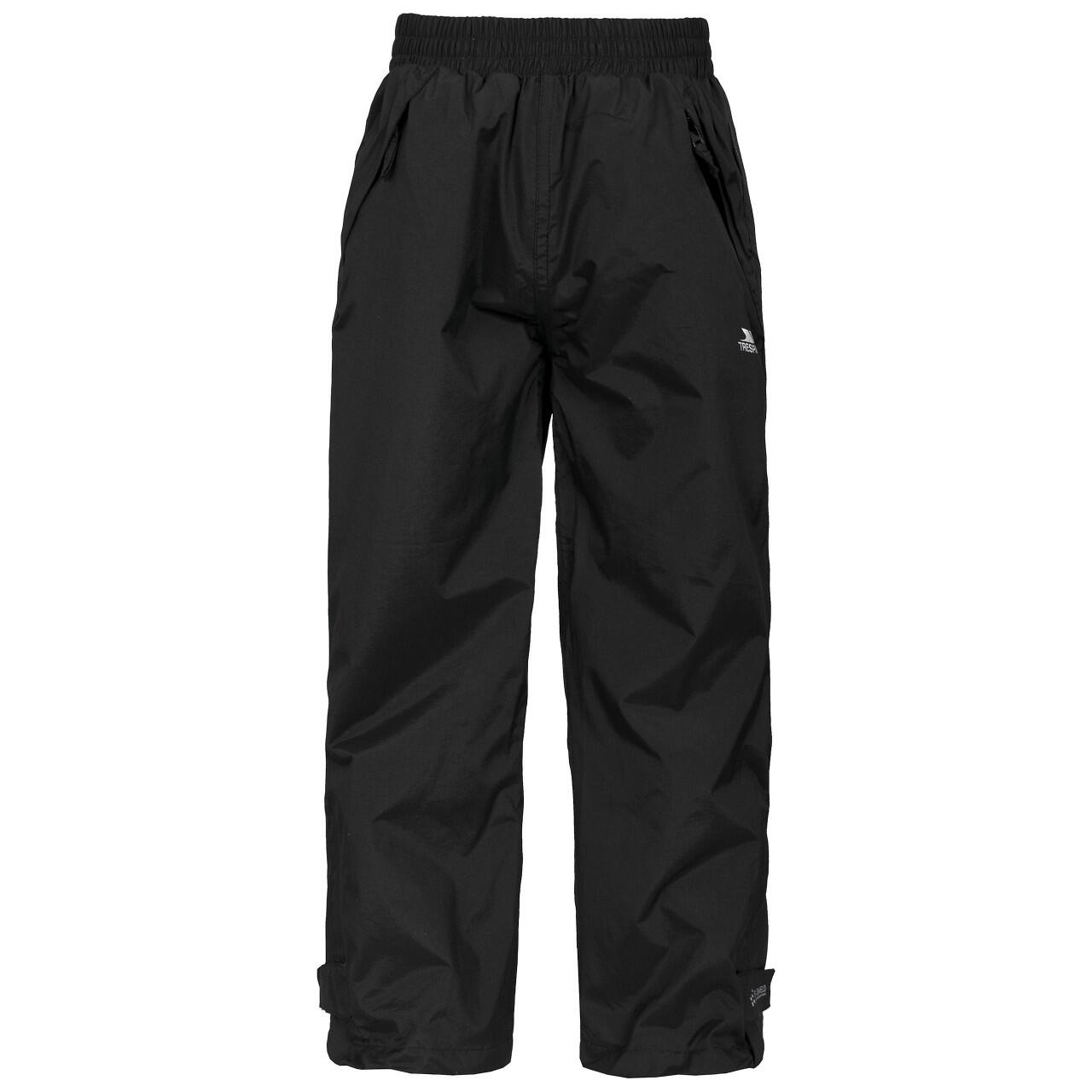 TRESPASS Echo Pantaloni Impermeabili Bambini Trespass Nero