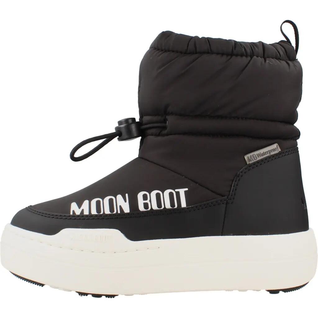 Buty MOON BOOT JR PARK TUBE MID WP 34400900 001 Czarny 2/5