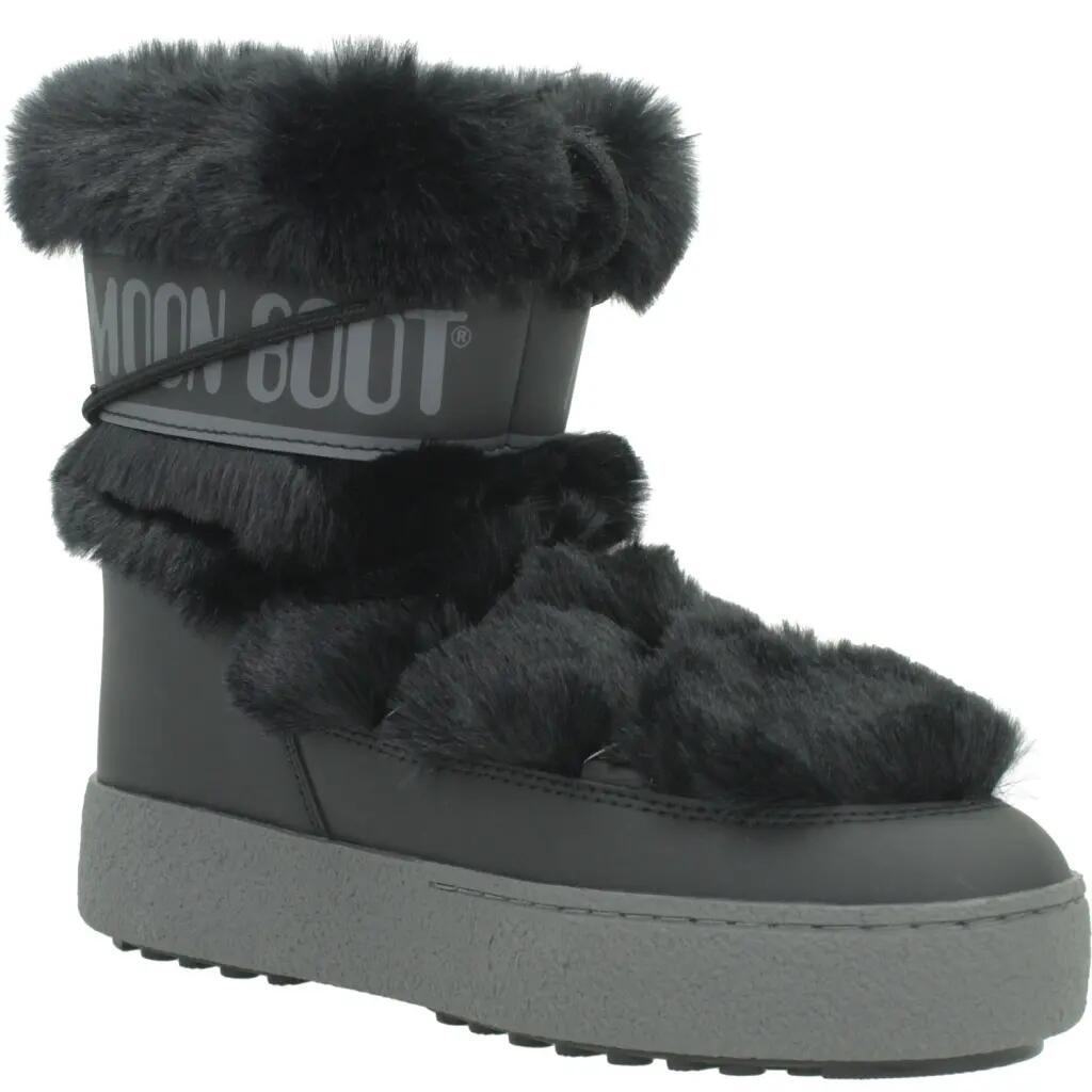 Buty MOON BOOT LTRACK FAUX FUR WP 24501300 001 Czarny 5/5