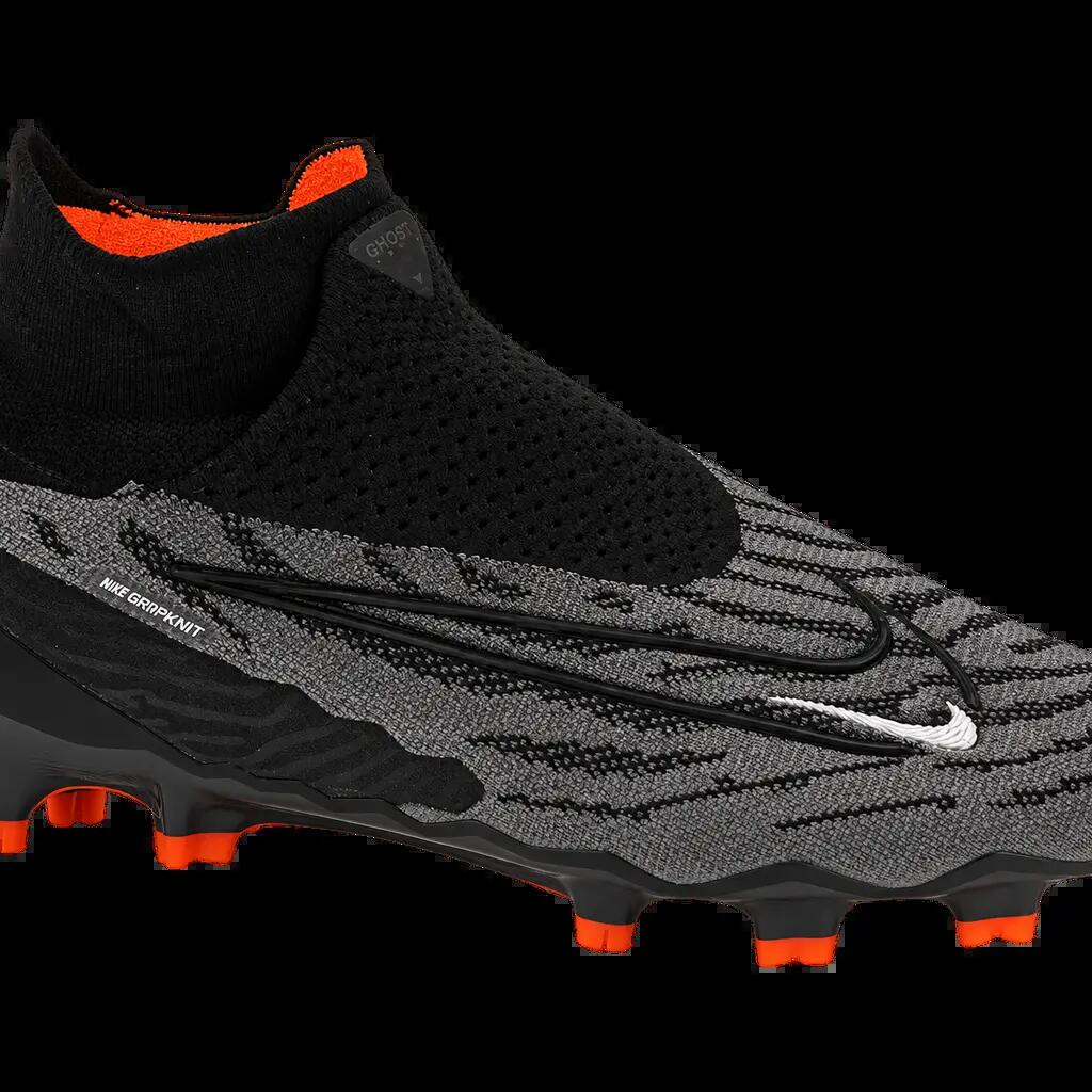 Pánske futbalové kopačky - Gripknit, Dynamic Fit, FG - Phantom GX Elite - šedé