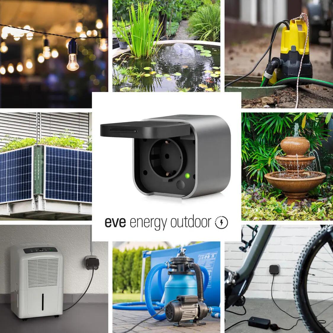 Ficha inteligente para exterior - Eve Energy Outdoor - Matter 8/11
