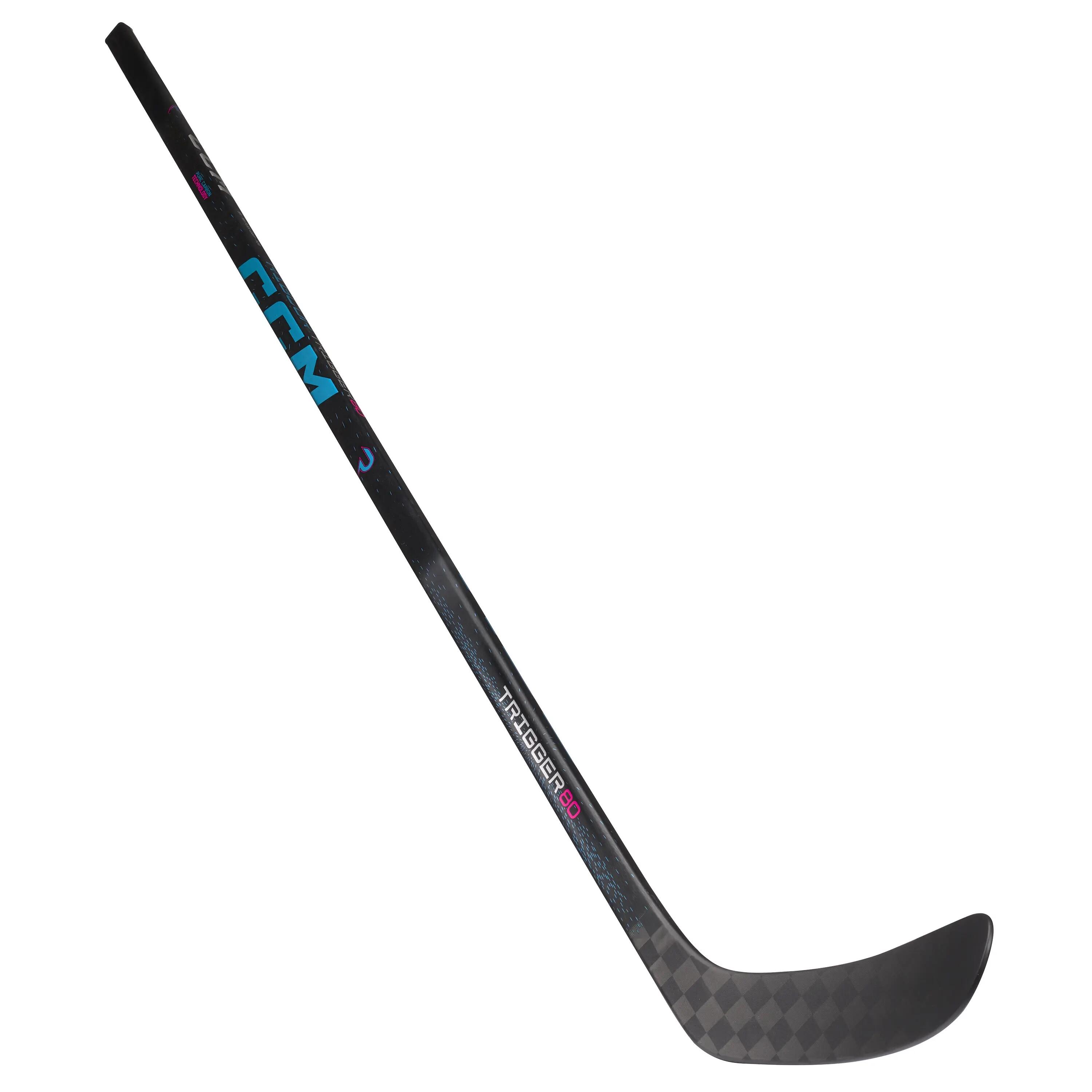 CCM Ribcor Trigger 80 Intermediate stick compósito de hóquei preto – P29 R 6/8