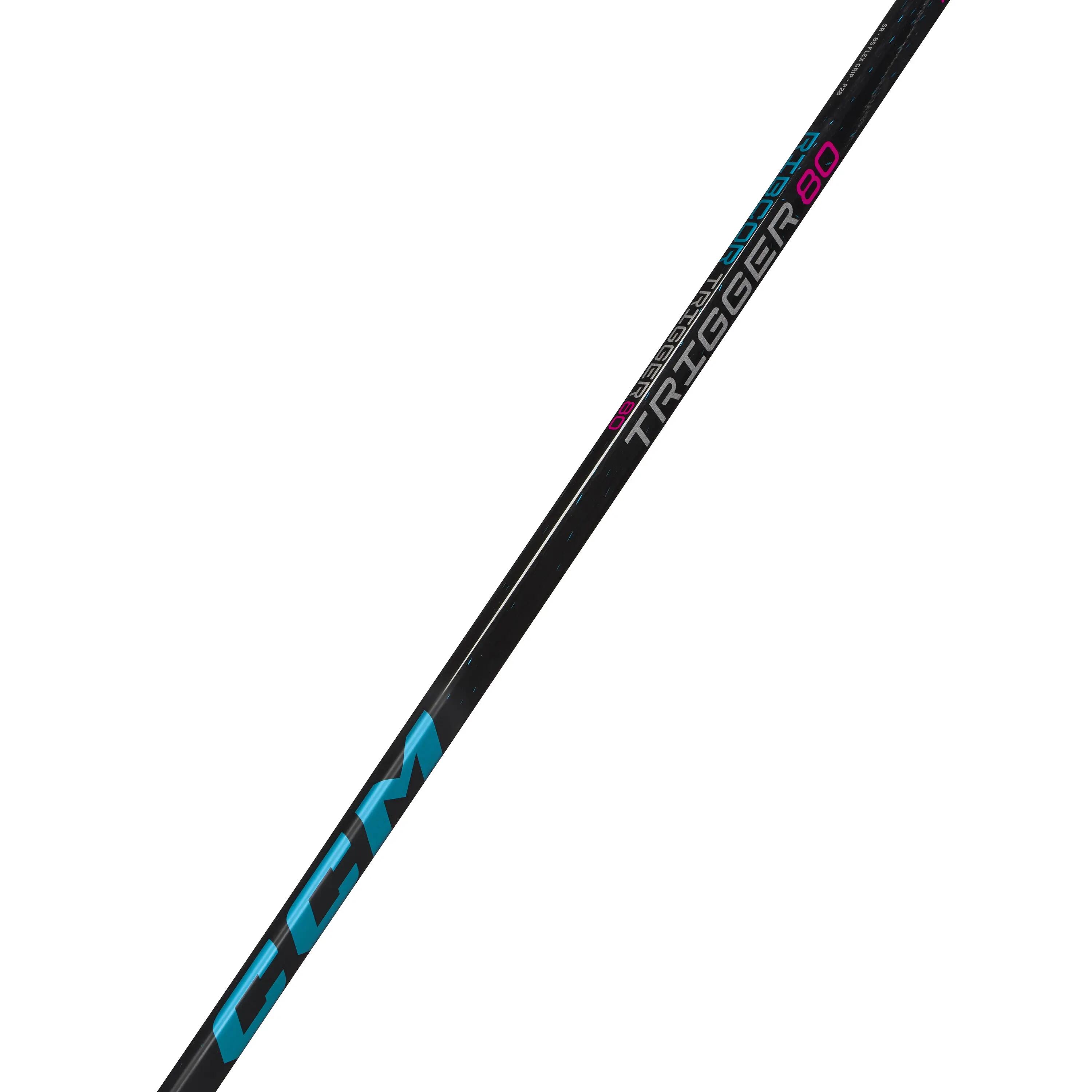 CCM Ribcor Trigger 80 Intermediate stick compósito de hóquei preto – P29 R 5/8