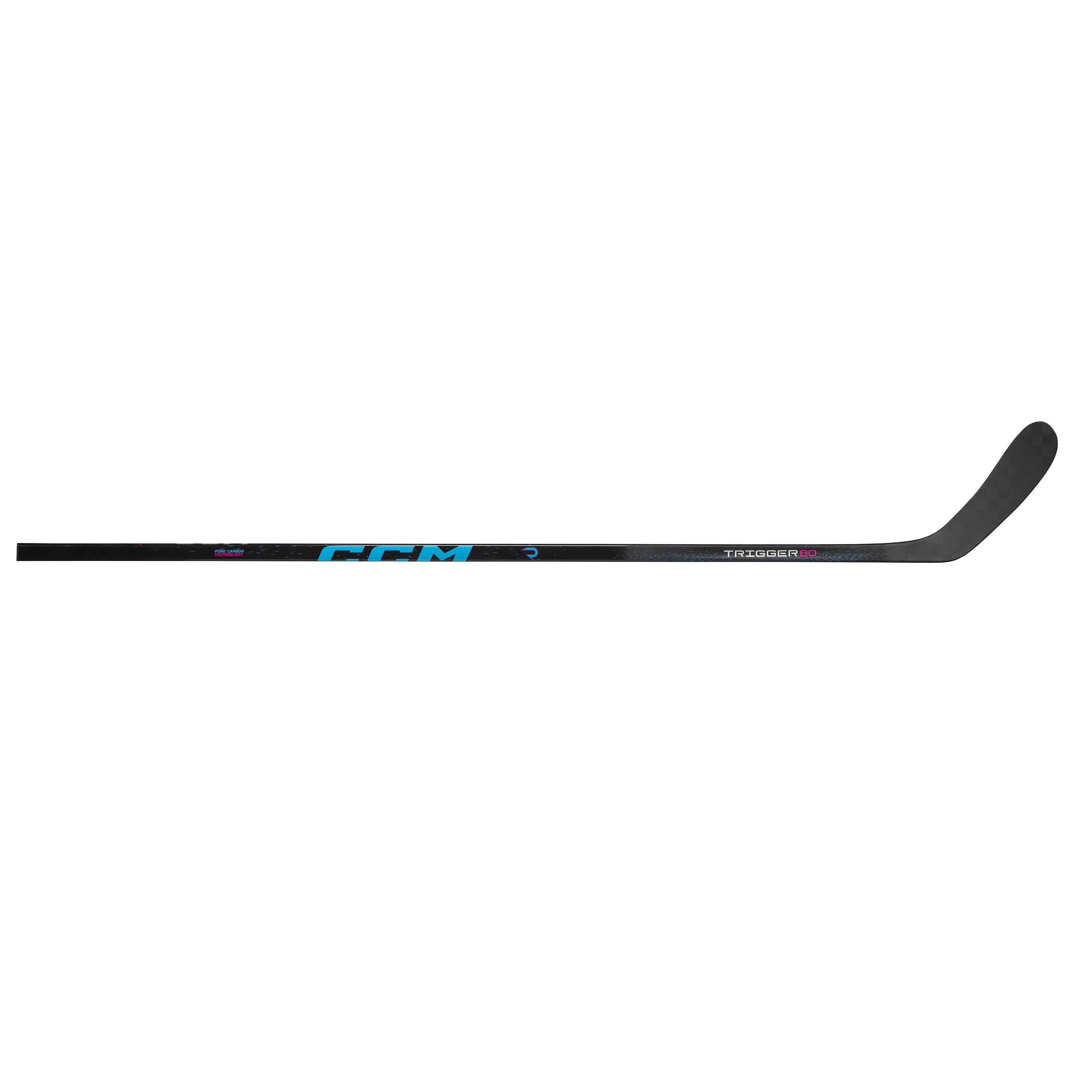 CCM Ribcor Trigger 80 Intermediate stick compósito de hóquei preto – P29 R 3/8