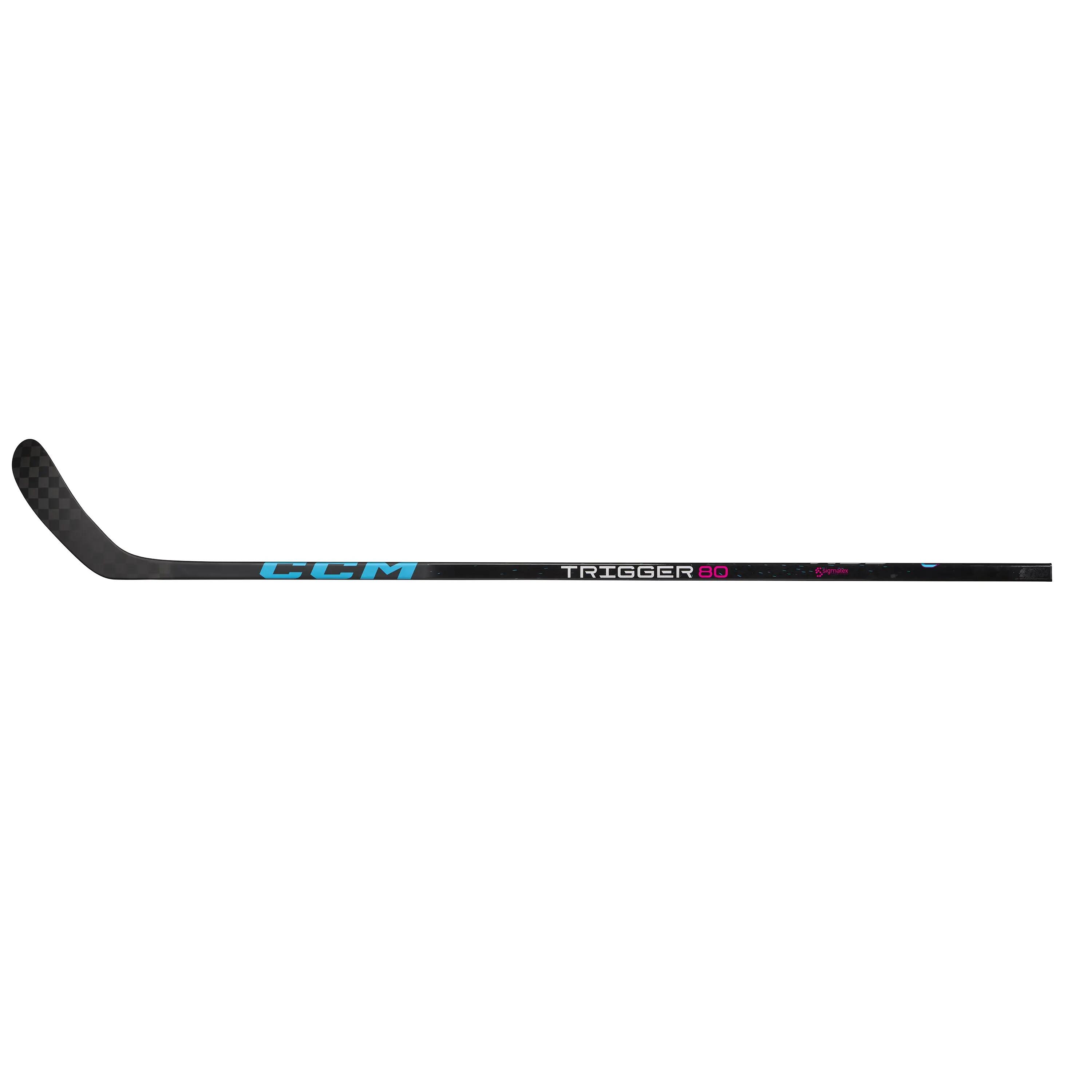 CCM Ribcor Trigger 80 Intermediate stick compósito de hóquei preto – P29 R 2/8