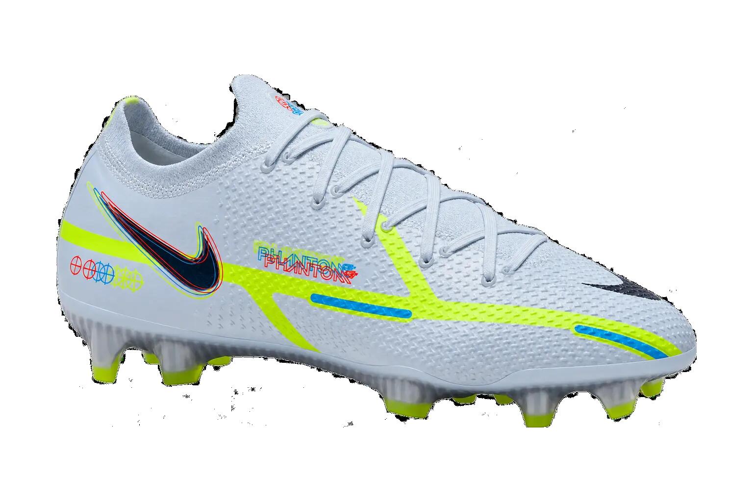 Heren - Voetbalschoenen - noppen - Phantom GT2 Elite FG - Grijs/Volt 1/1