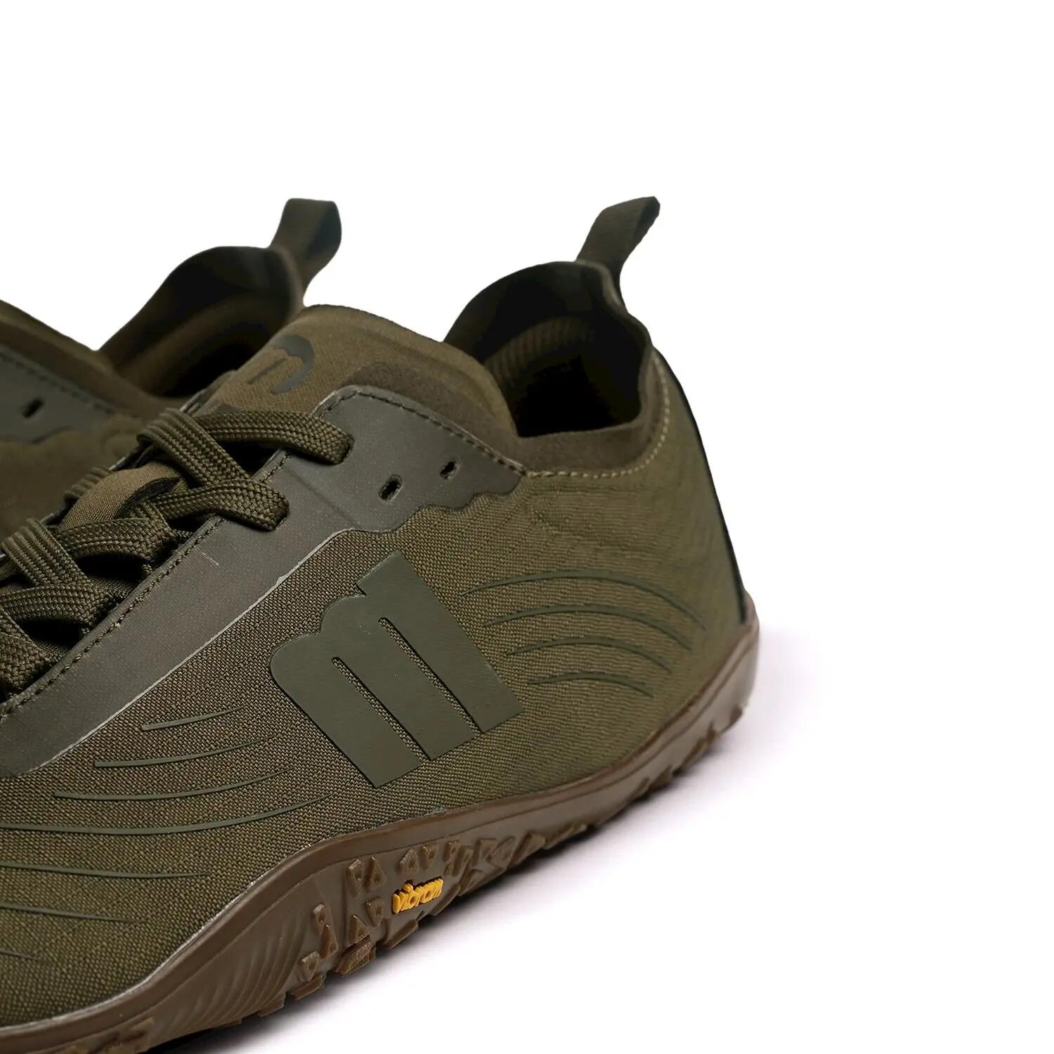 Zapatillas caminar Hombre barefoot MTNG Free vibram Verde 6/7
