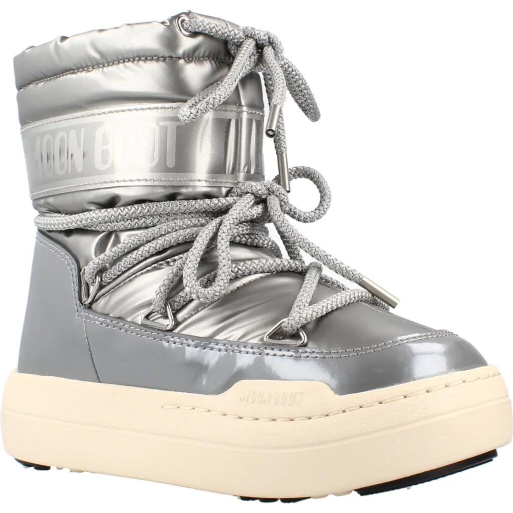 Buty MOON BOOT JR PARK BOOT 34400200 001 Srebrny 5/5