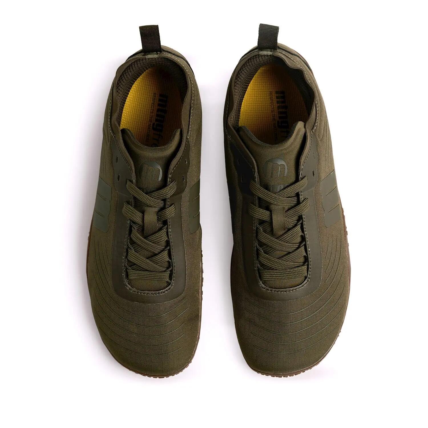 Zapatillas caminar Hombre barefoot MTNG Free vibram Verde 2/7