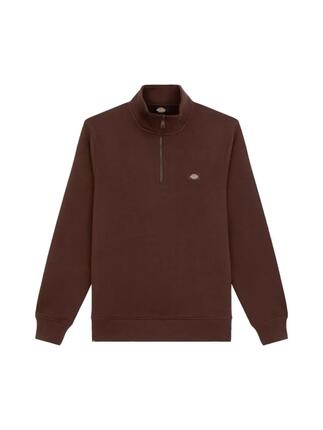 Sweatshirt und Sweatshirt für Herren Dickies Oakport quarter zip Braun.