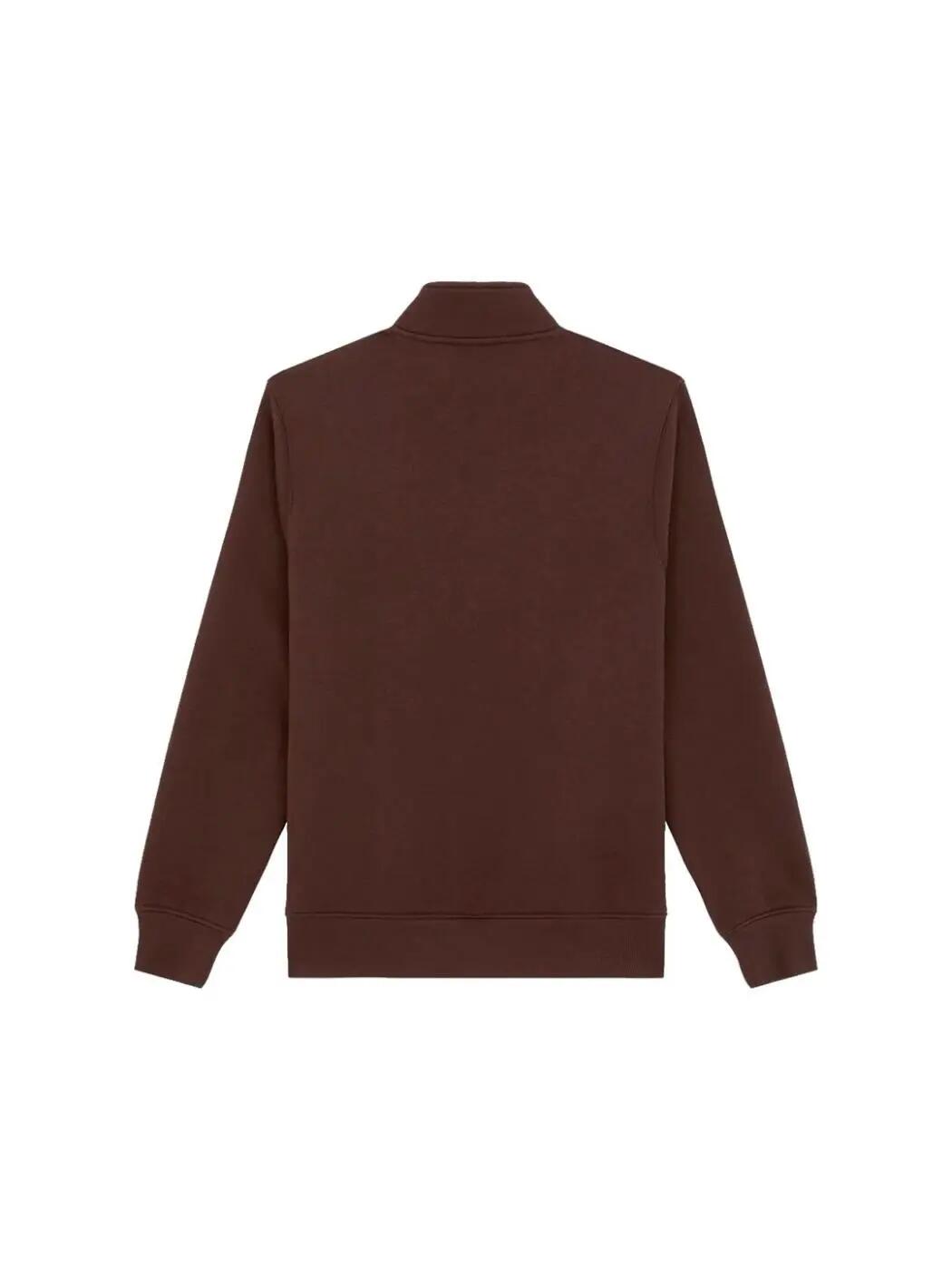 Sweatshirt und Sweatshirt für Herren Dickies Oakport quarter zip Braun. 2/4