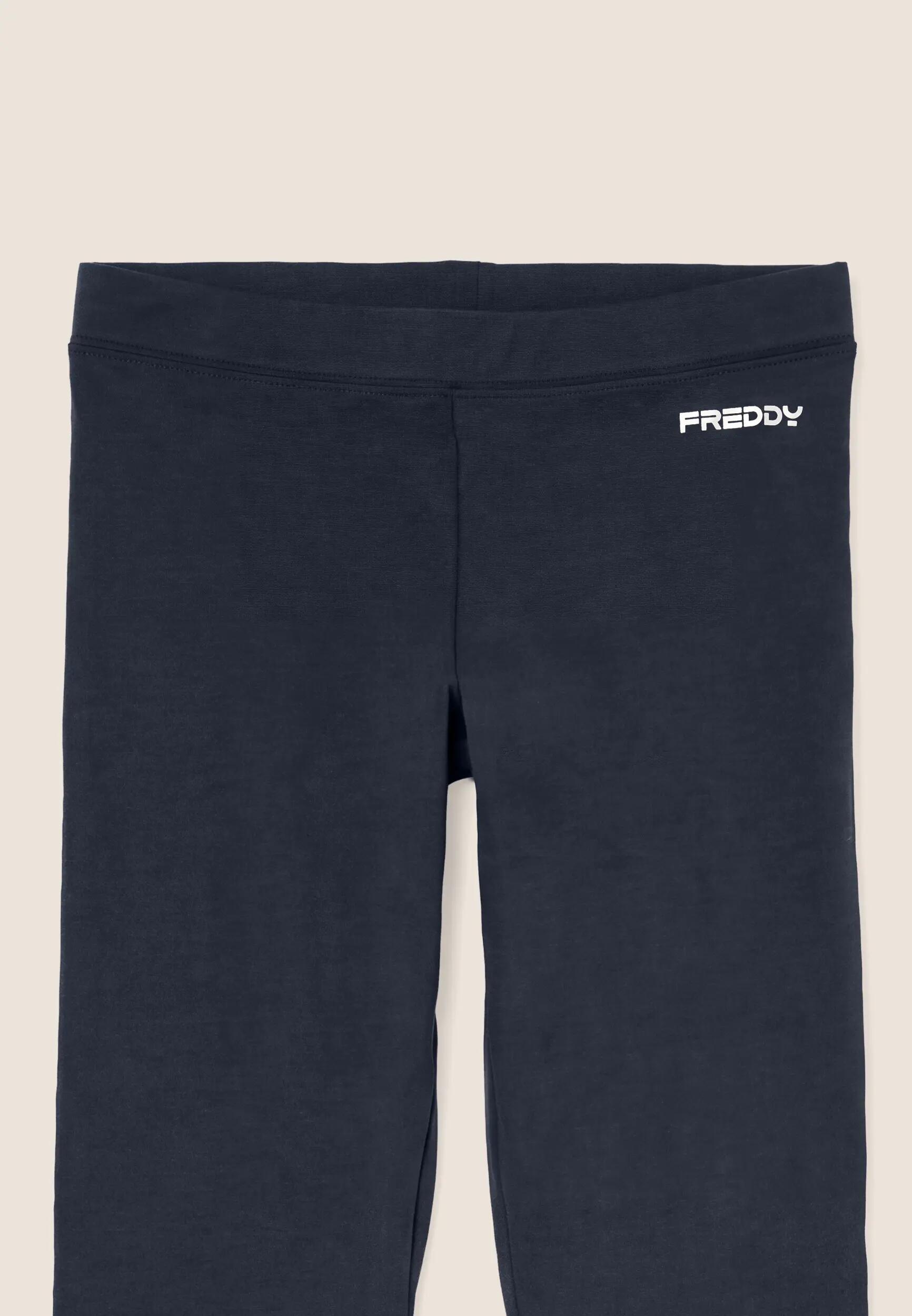 Leggings de cintura regular en tejido de punto grueso elástico 3/3