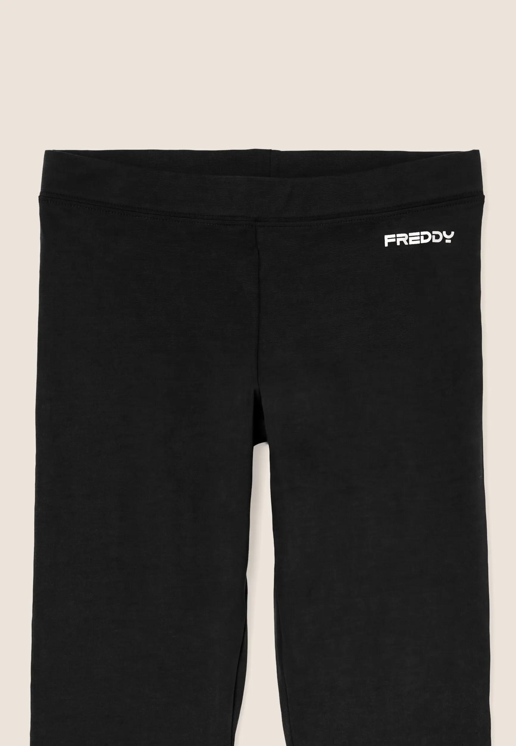 Leggings de cintura regular en tejido de punto grueso elástico 3/3