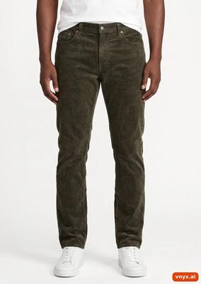 Second life - vintage polo ralph lauren olive green trousers men 44