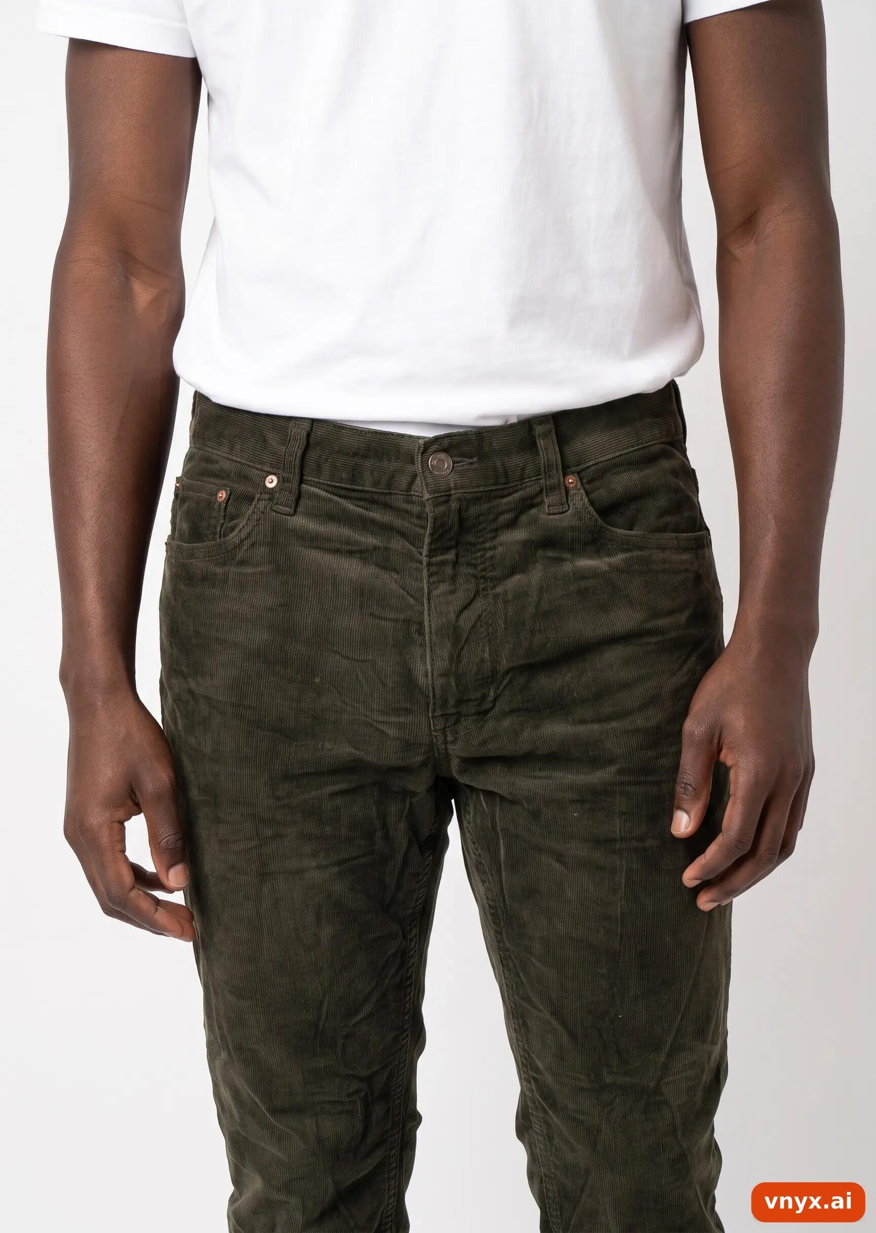 Second Life - Vintage POLO RALPH LAUREN Olive Green Trousers Men 44 5/5