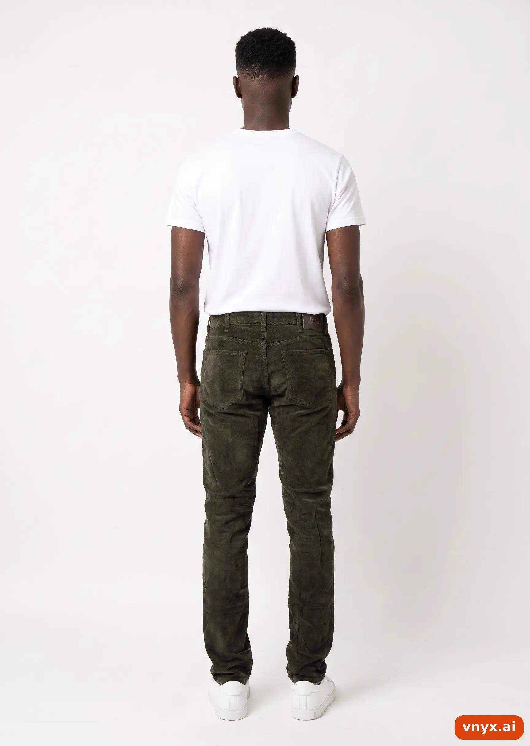 Second Life - Vintage POLO RALPH LAUREN Olive Green Trousers Men 44 4/5