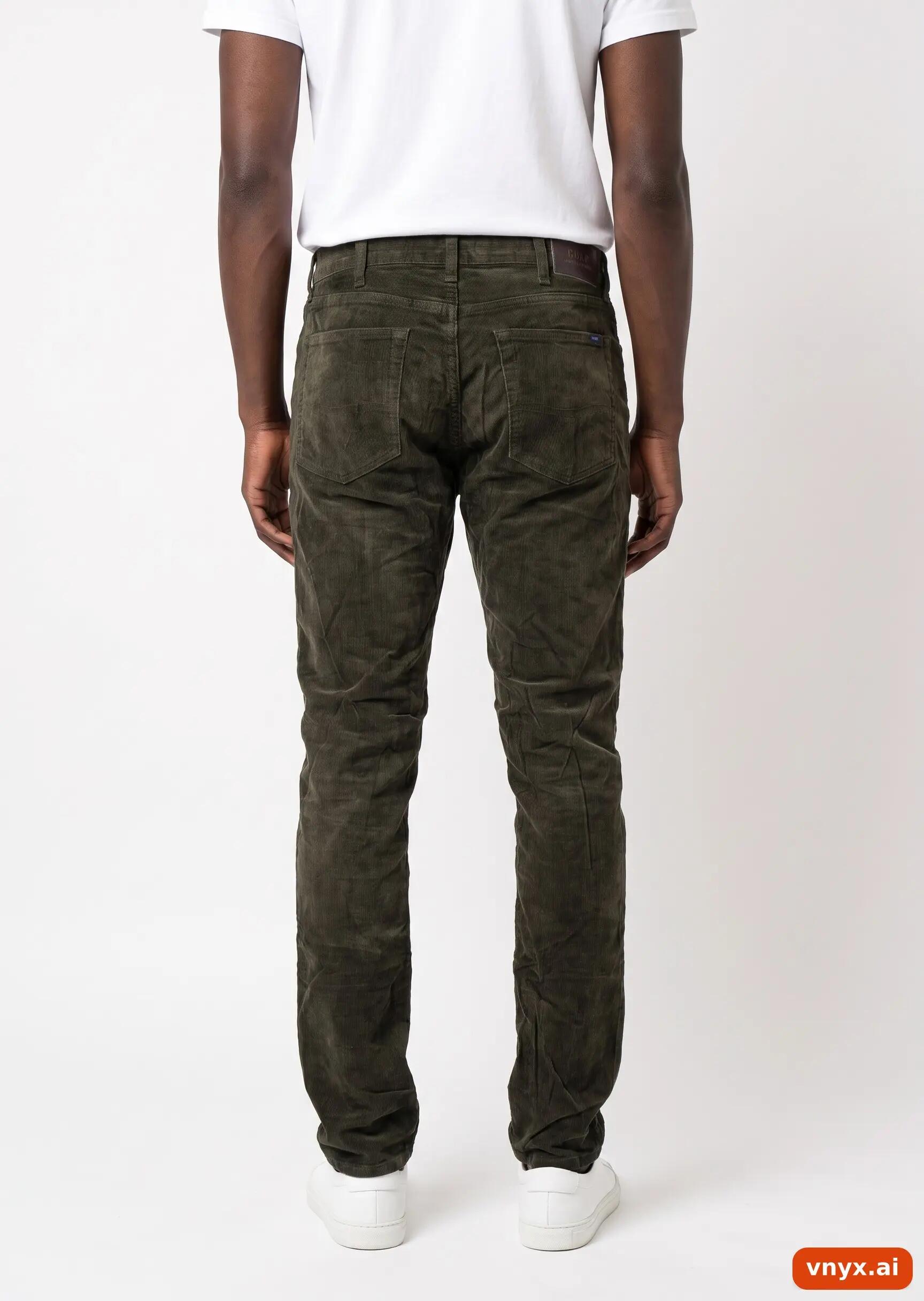 Second Life - Vintage POLO RALPH LAUREN Olive Green Trousers Men 44 2/5