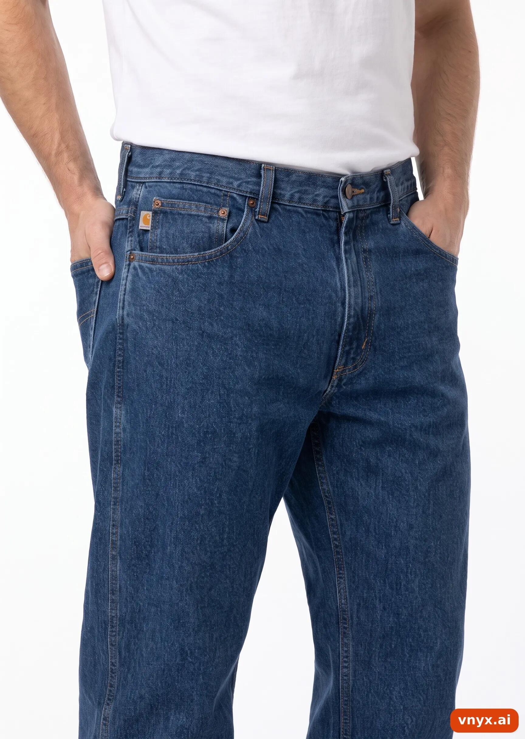 Second Life - Vintage Carhartt Blue Jeans Men 38 32 5/5