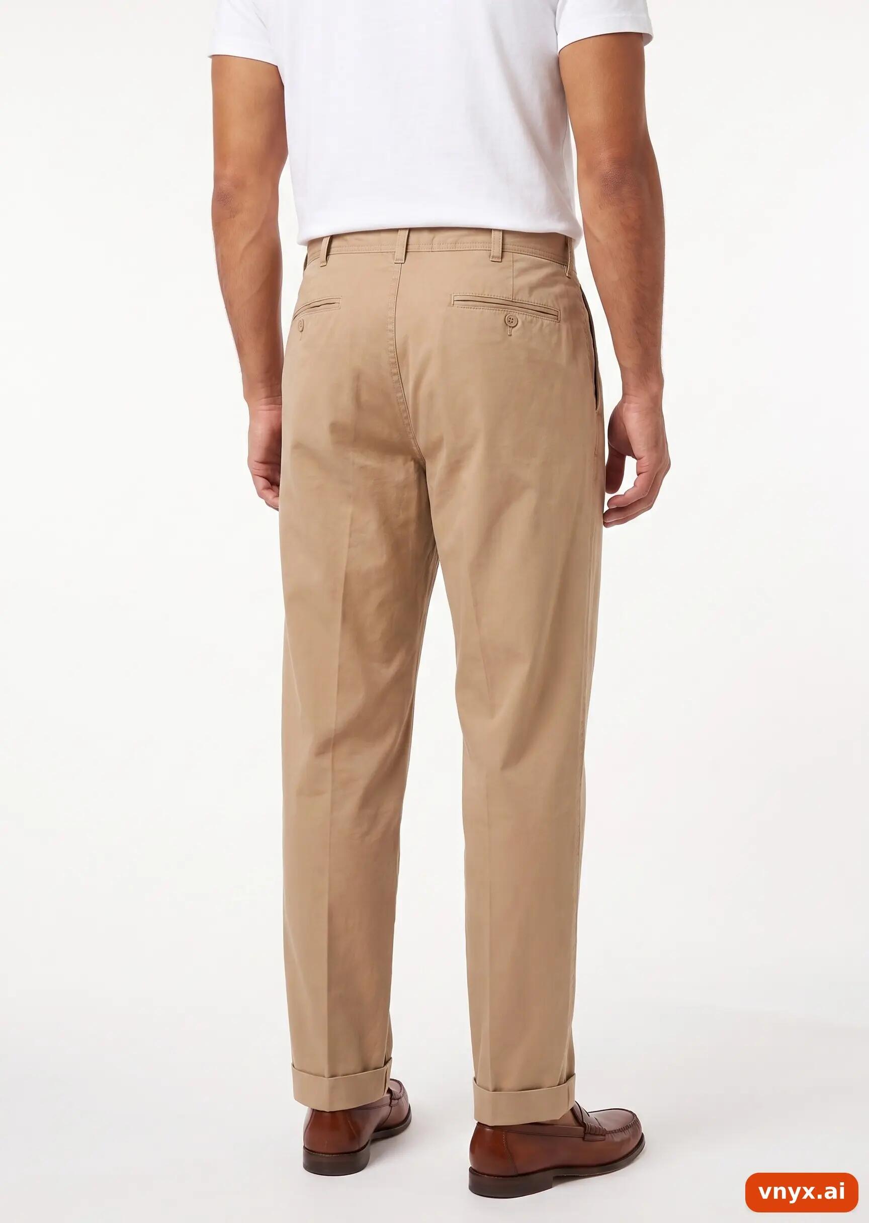 Second Life - Vintage POLO RALPH LAUREN Khaki Chinos Men W35 32 2/5