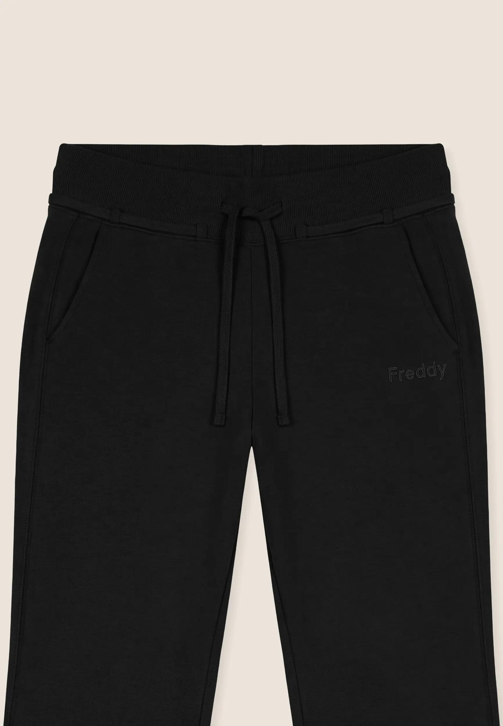 Pantalon de sport pour femmes, taille haute, à la coupe ajustée et bas légèremen 3/3