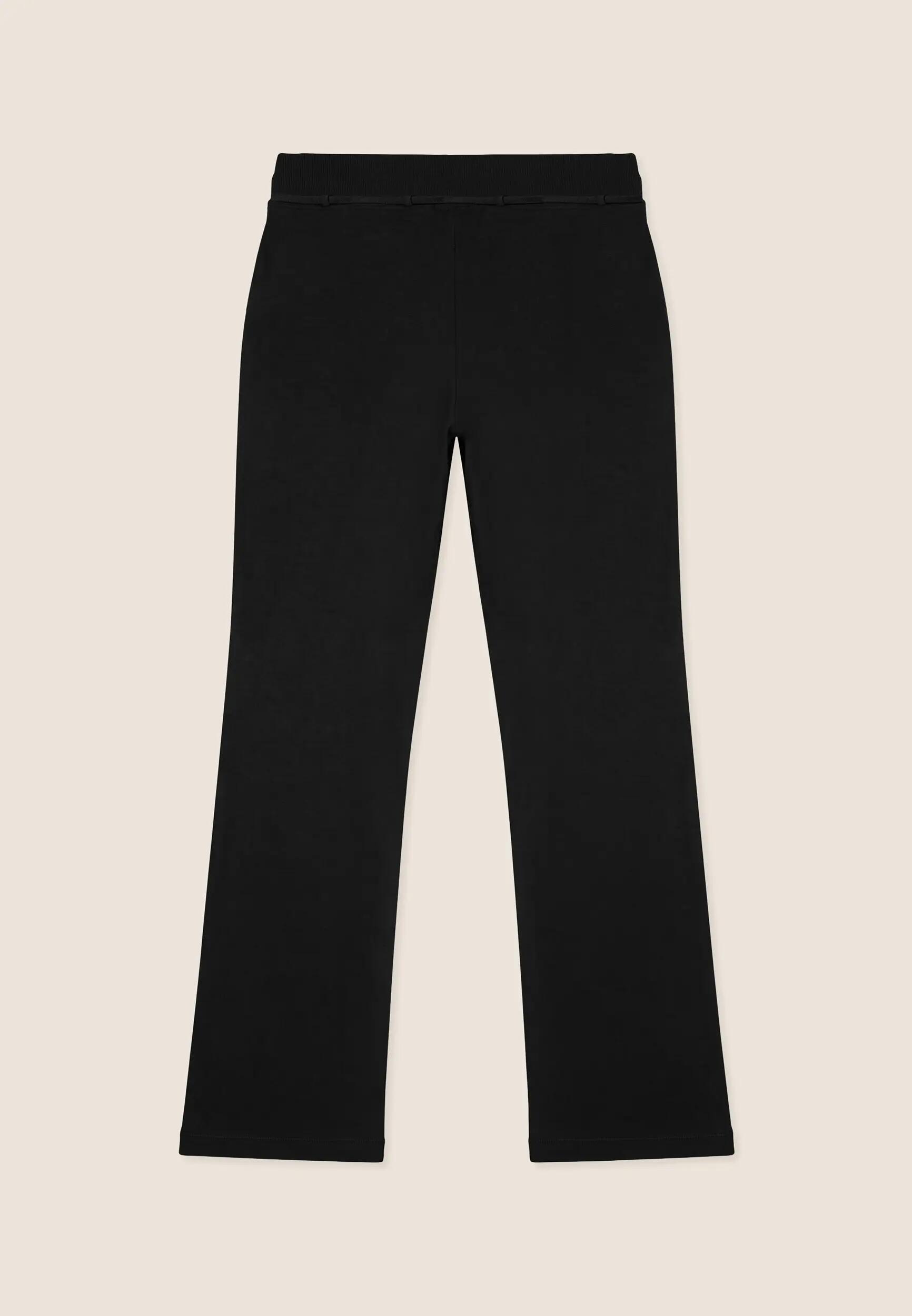Pantalon de sport pour femmes, taille haute, à la coupe ajustée et bas légèremen 2/3