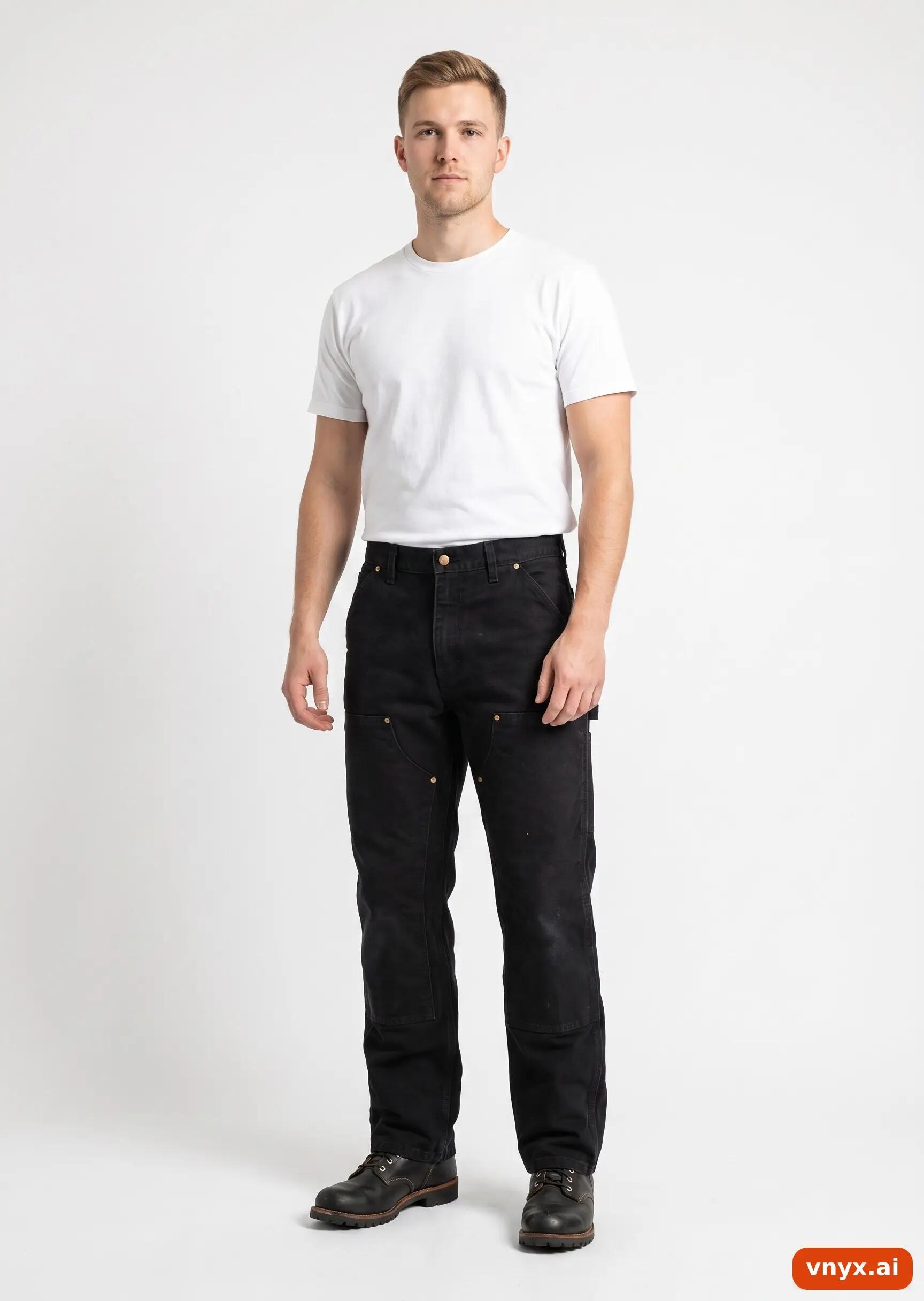 Second Life - Vintage Carhartt Black Trousers Men 28 28 3/5