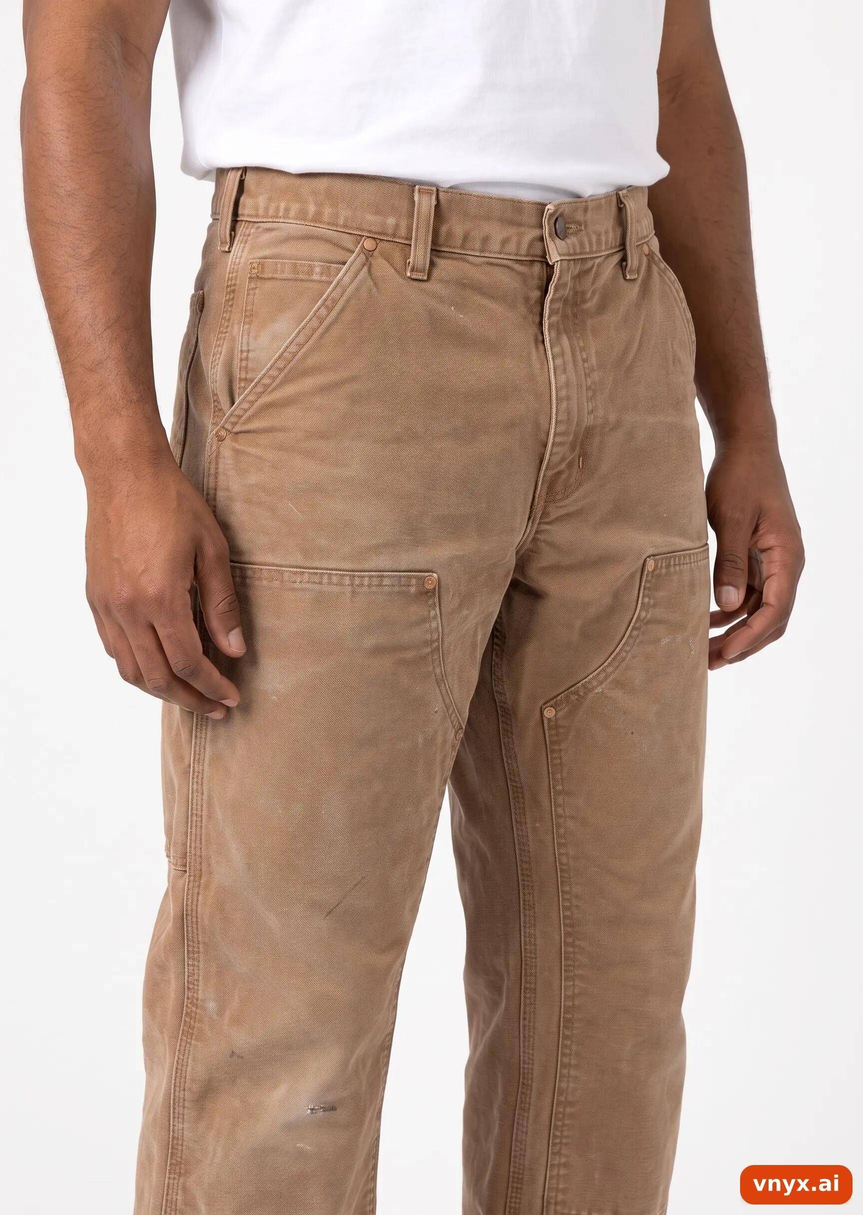 Second Life - Vintage Carhartt Brown Trousers Men W30 31 5/5