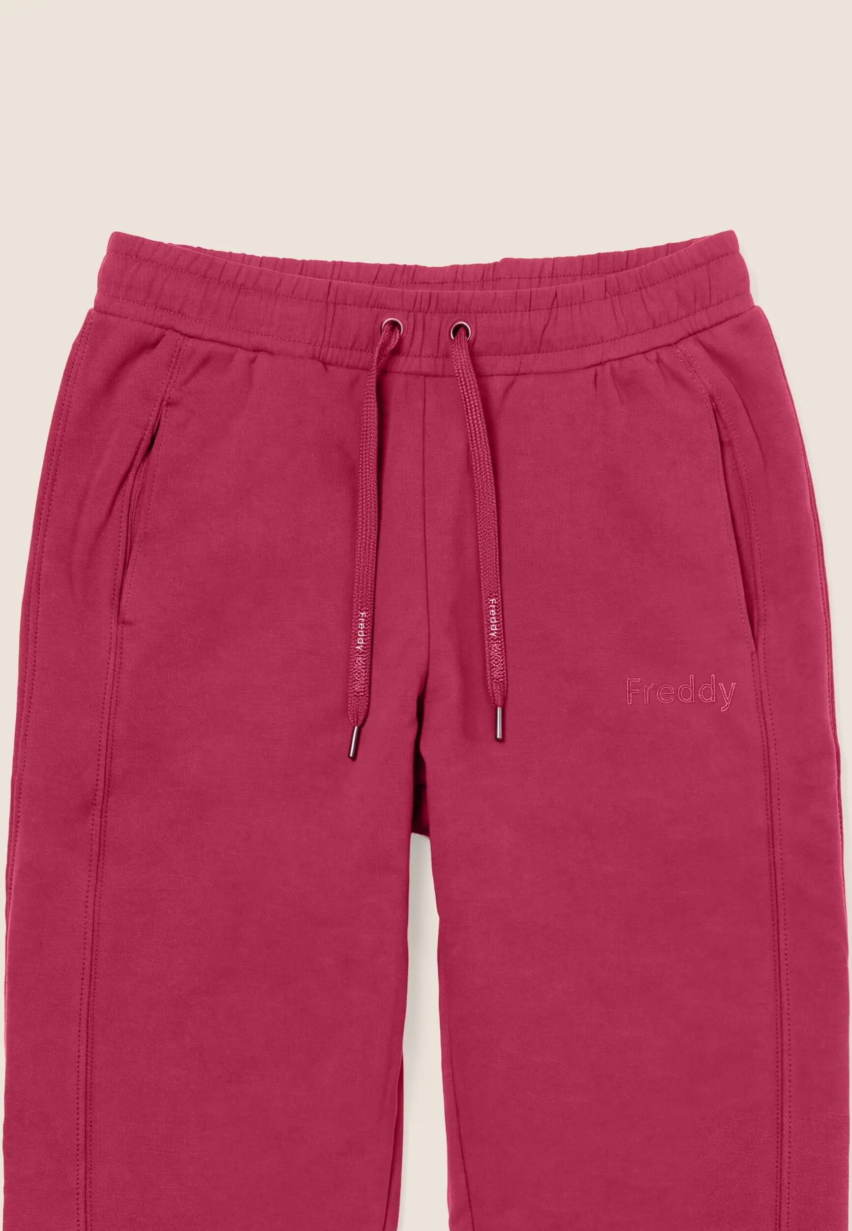Pantaloni jogger da donna regular fit con fondo a polsino 3/3