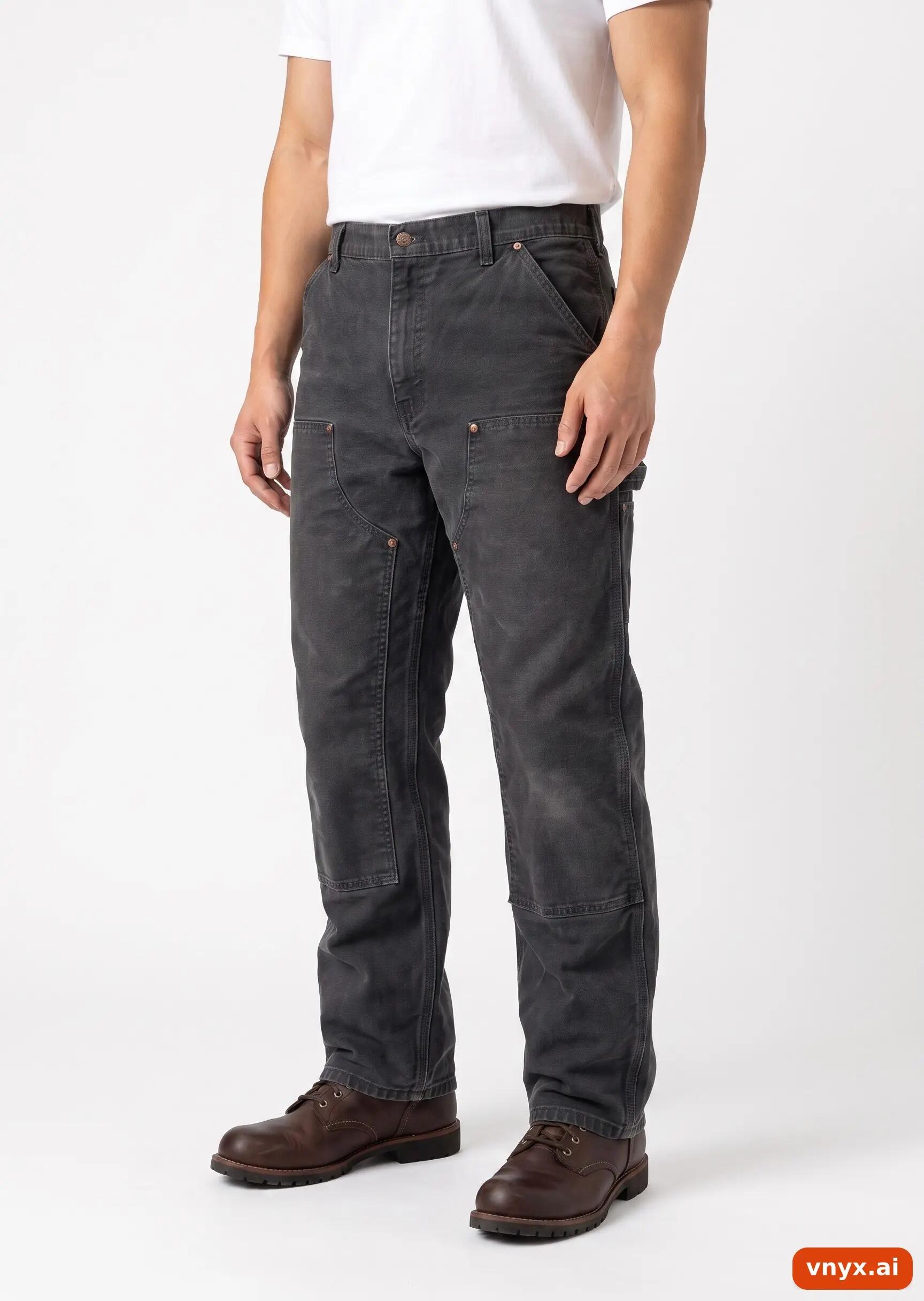 Second Life - Vintage Carhartt Black Trousers Men 38 30 1/5
