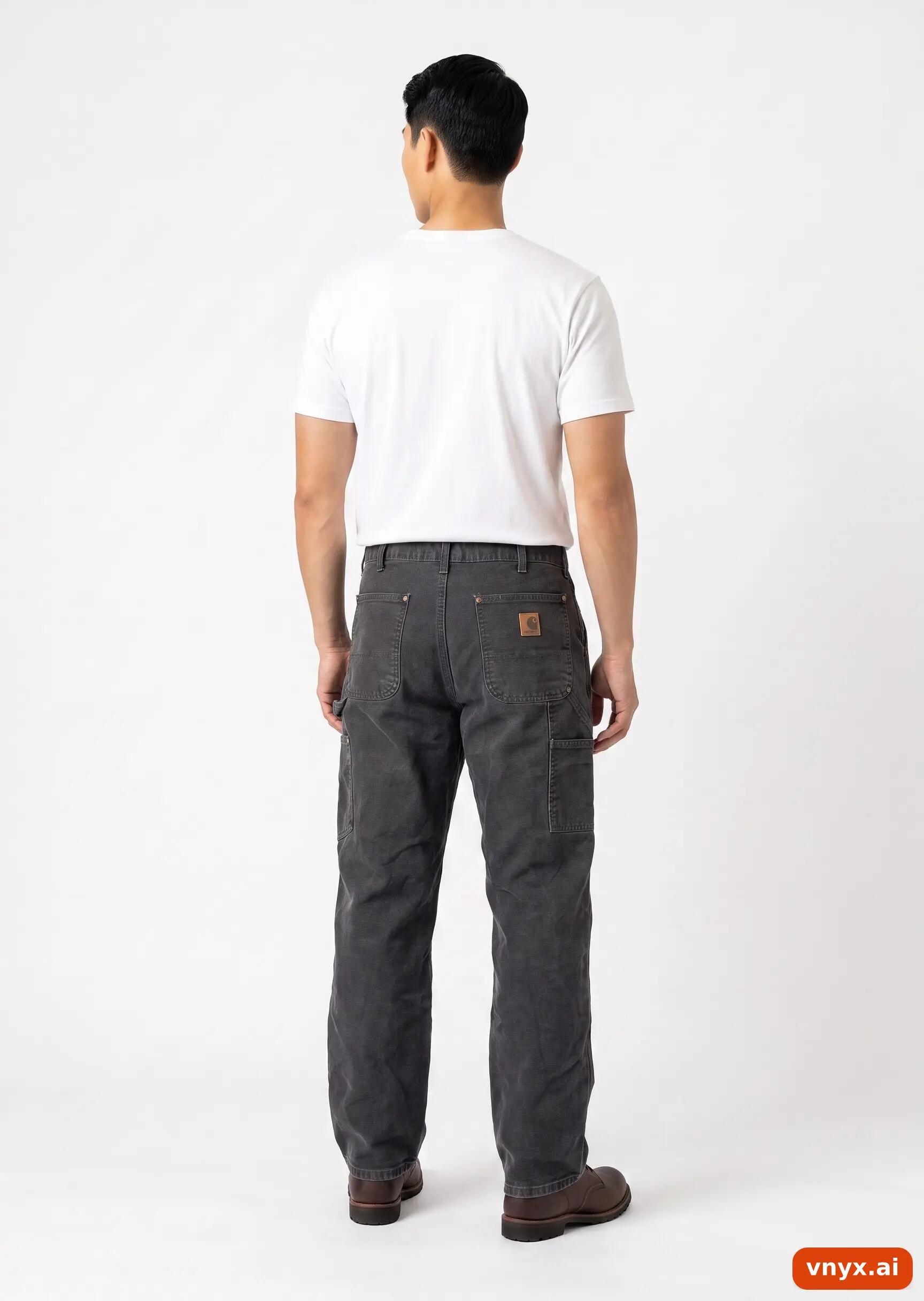 Second Life - Vintage Carhartt Black Trousers Men 38 30 2/5